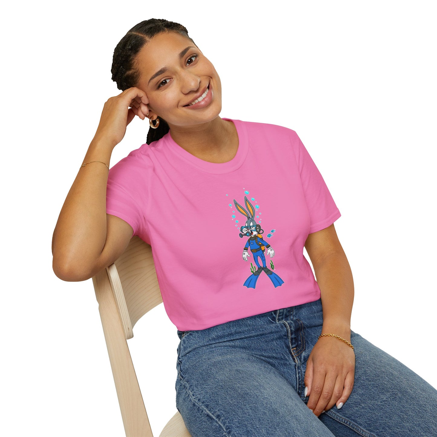 Bugs Bunny Shirt, Bugs Bunny T Shirt, Shirt with Bugs Bunny, T Shirt with Cartoon, Cartoon on T Shirt, Animation Shirt