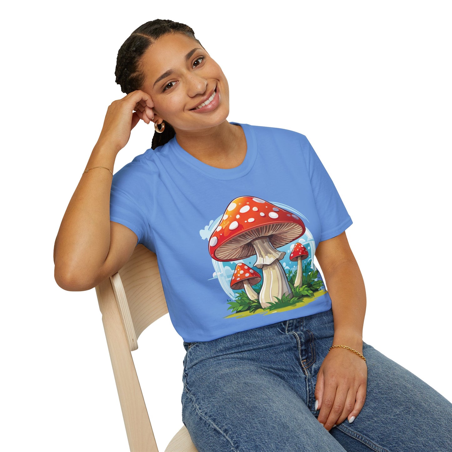 Mashroom Tee Shirt, Mashroom Shirt, Shirt with Funny Mashroom, Shirt with Fungus