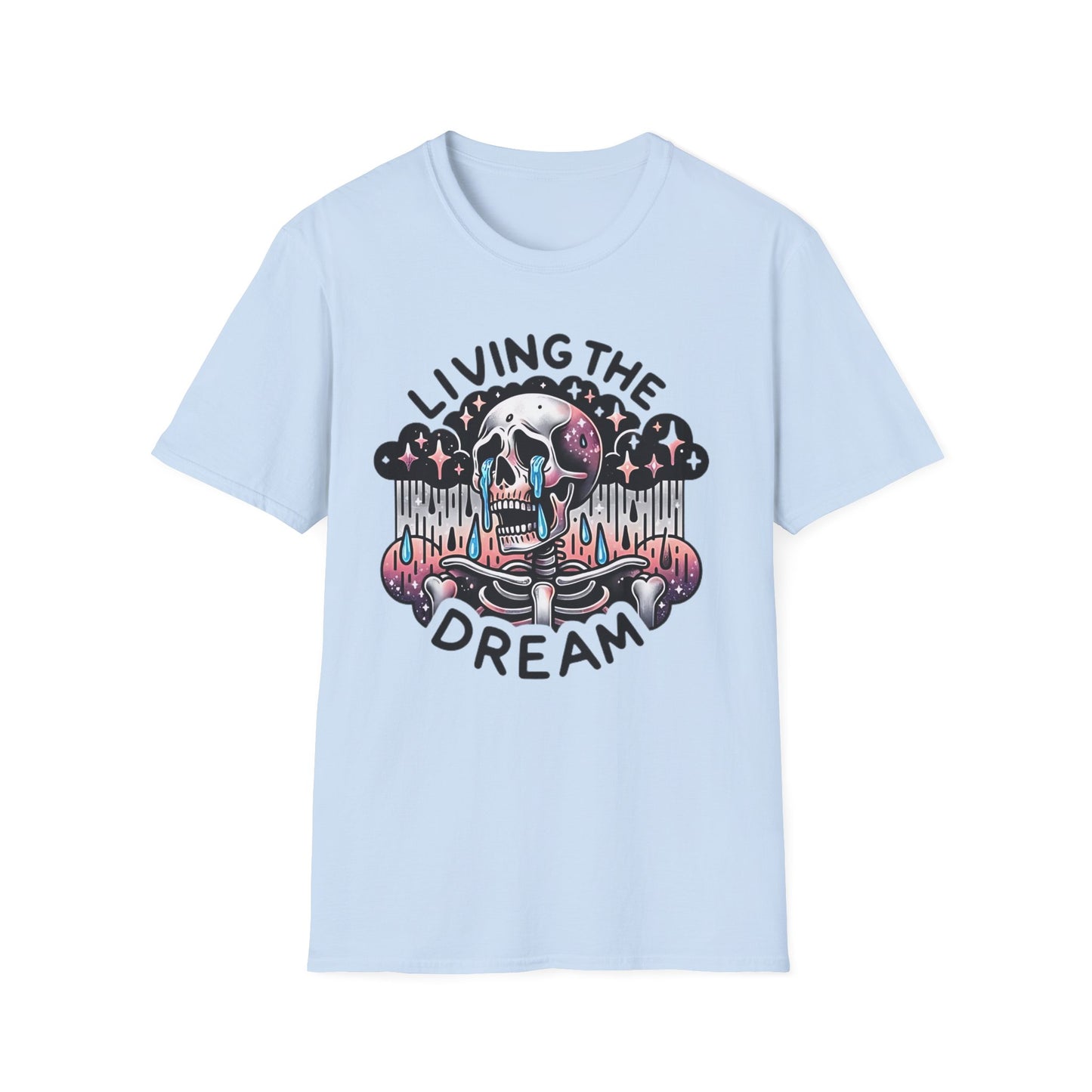 Skull Tee Shirt, Skeleton Shirt, Shirt with Skull, Shirt with Skeleton