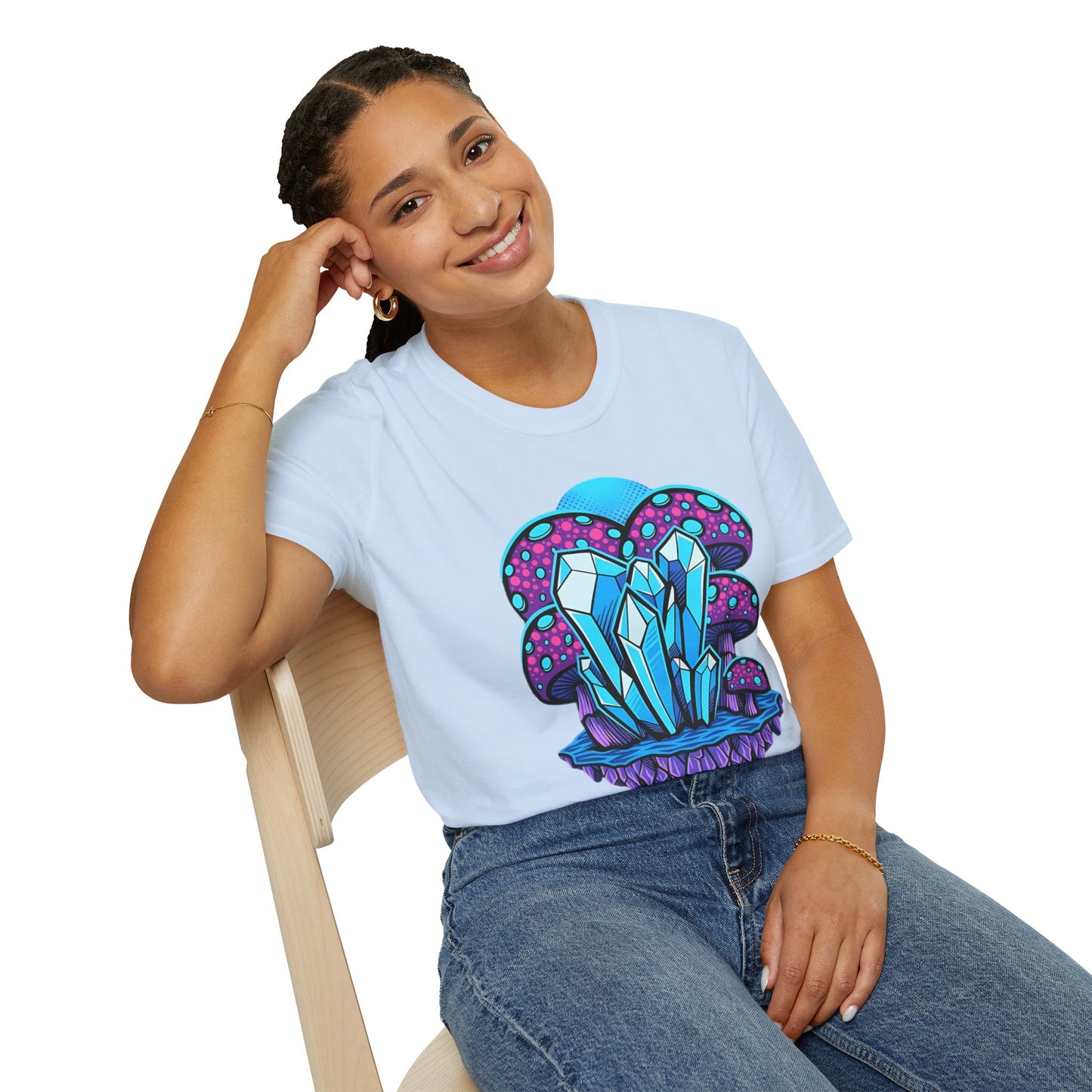 Mashroom Tee Shirt, Mashroom Shirt, Shirt with Funny Mashroom, Shirt with Fungus