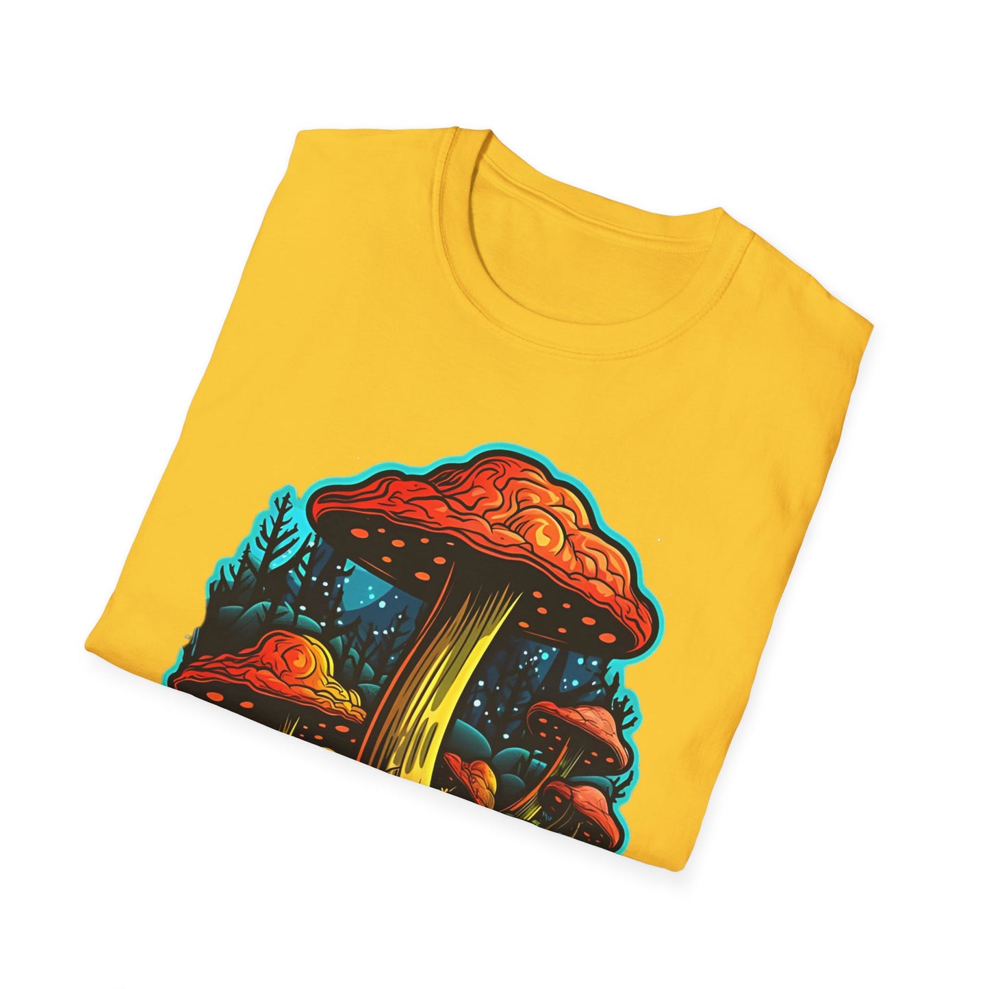 Mashroom Tee Shirt, Mashroom Shirt, Shirt with Funny Mashroom, Shirt with Fungus