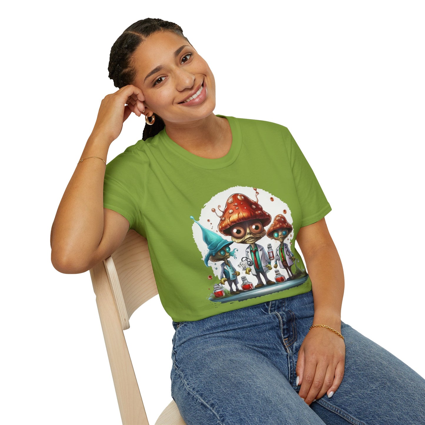 Mashroom Tee Shirt, Mashroom Shirt, Shirt with Funny Mashroom, Shirt with Fungus