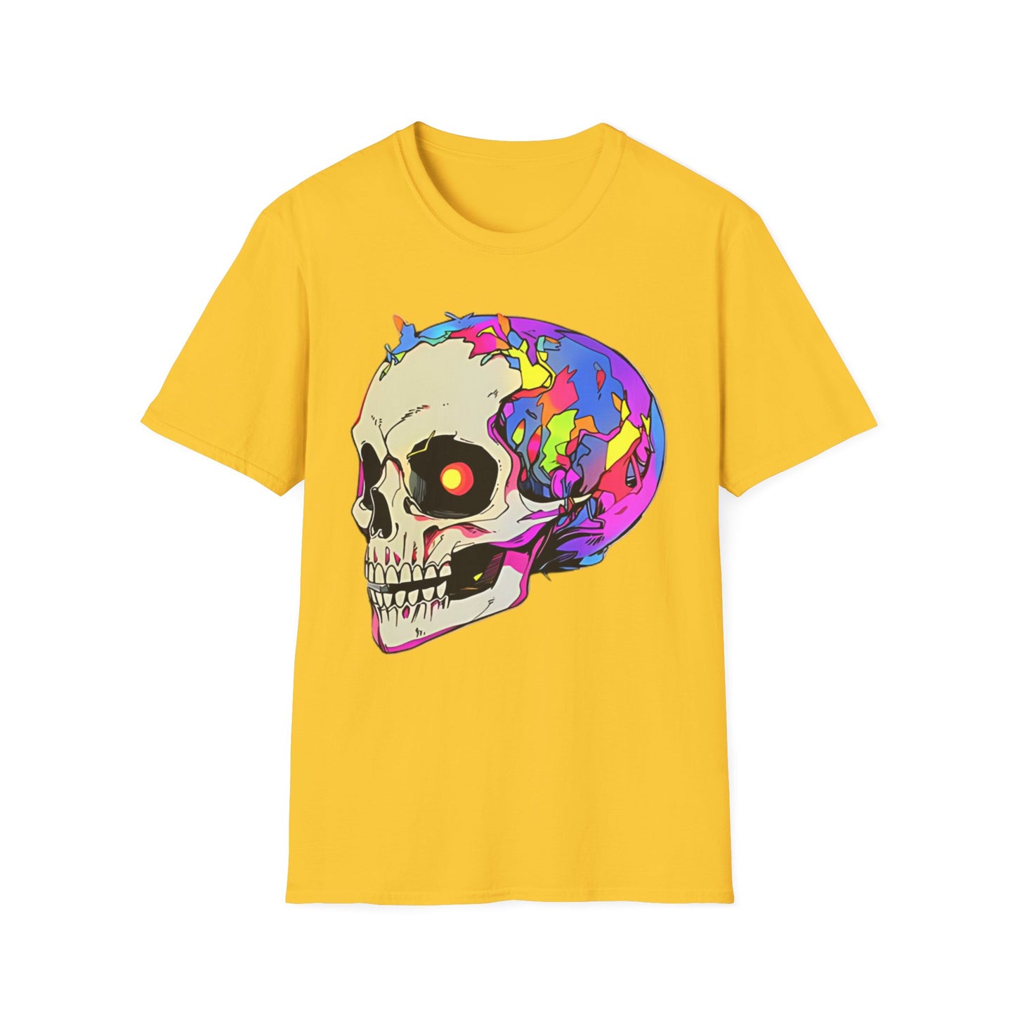 Skull Tee Shirt, Skeleton Shirt, Shirt with Skull, Shirt with Skeleton