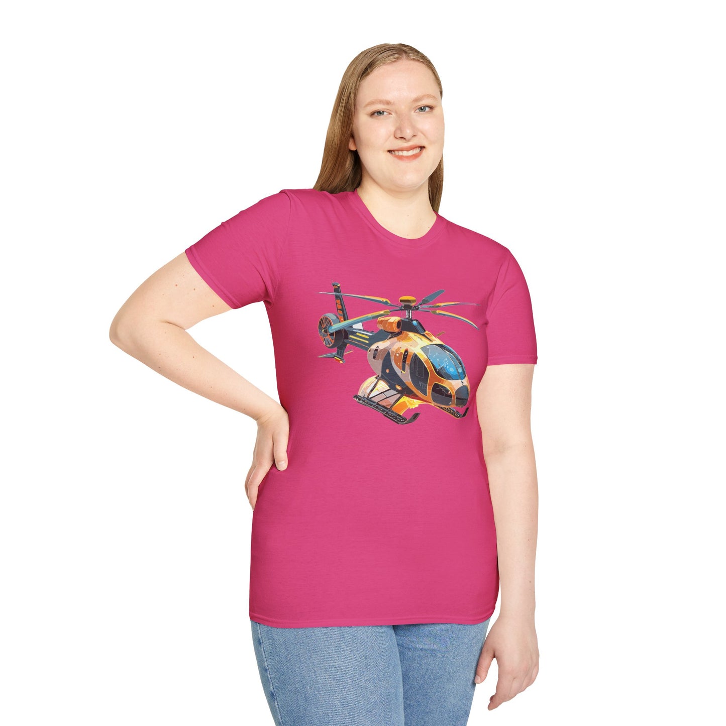 Chopper Shirt, Helicopter Shirt, Shirt with Helicopter, T Shirt with Chopper