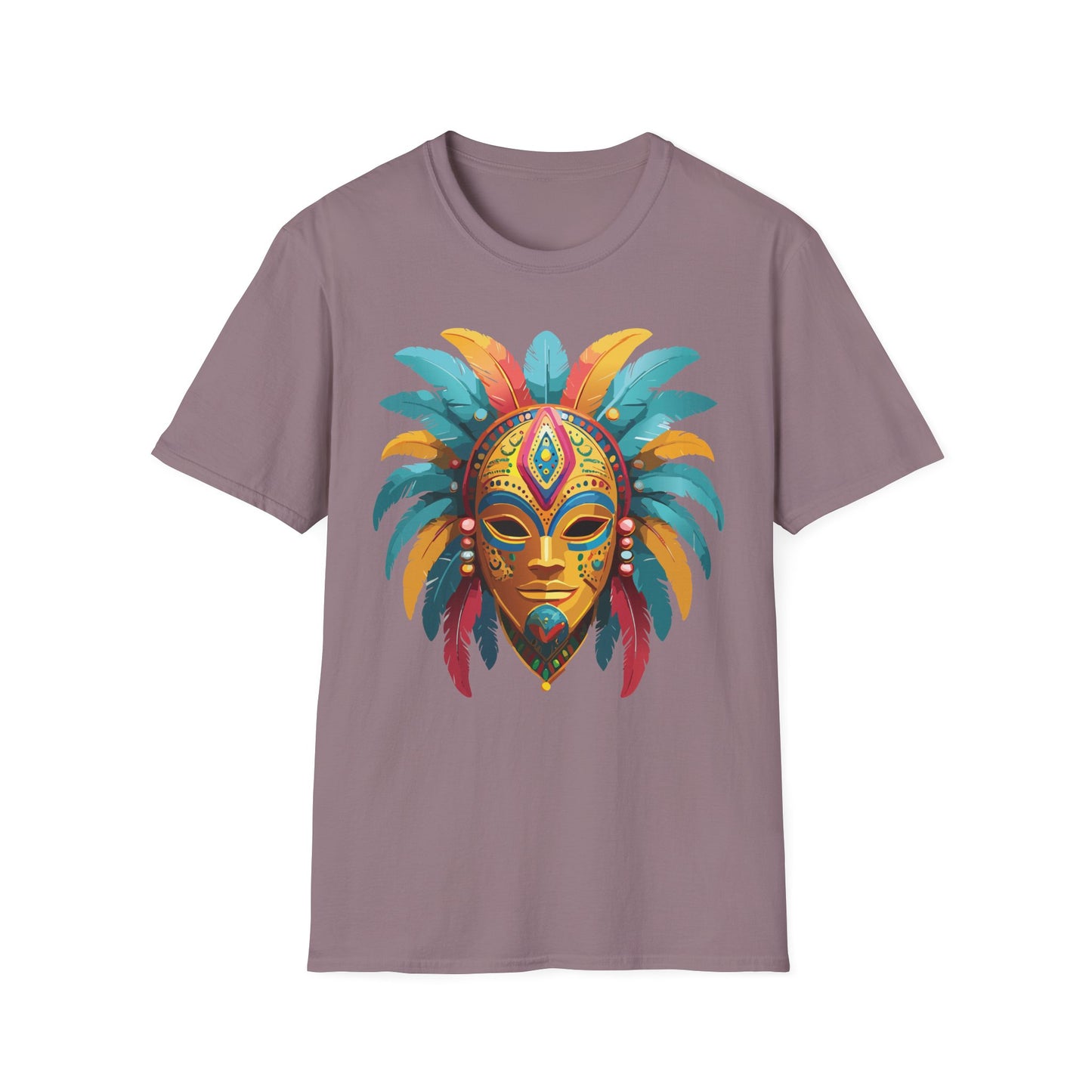 Mask Tee Shirt, Mask Shirt, Shirt with Mask, Masquerade Tees