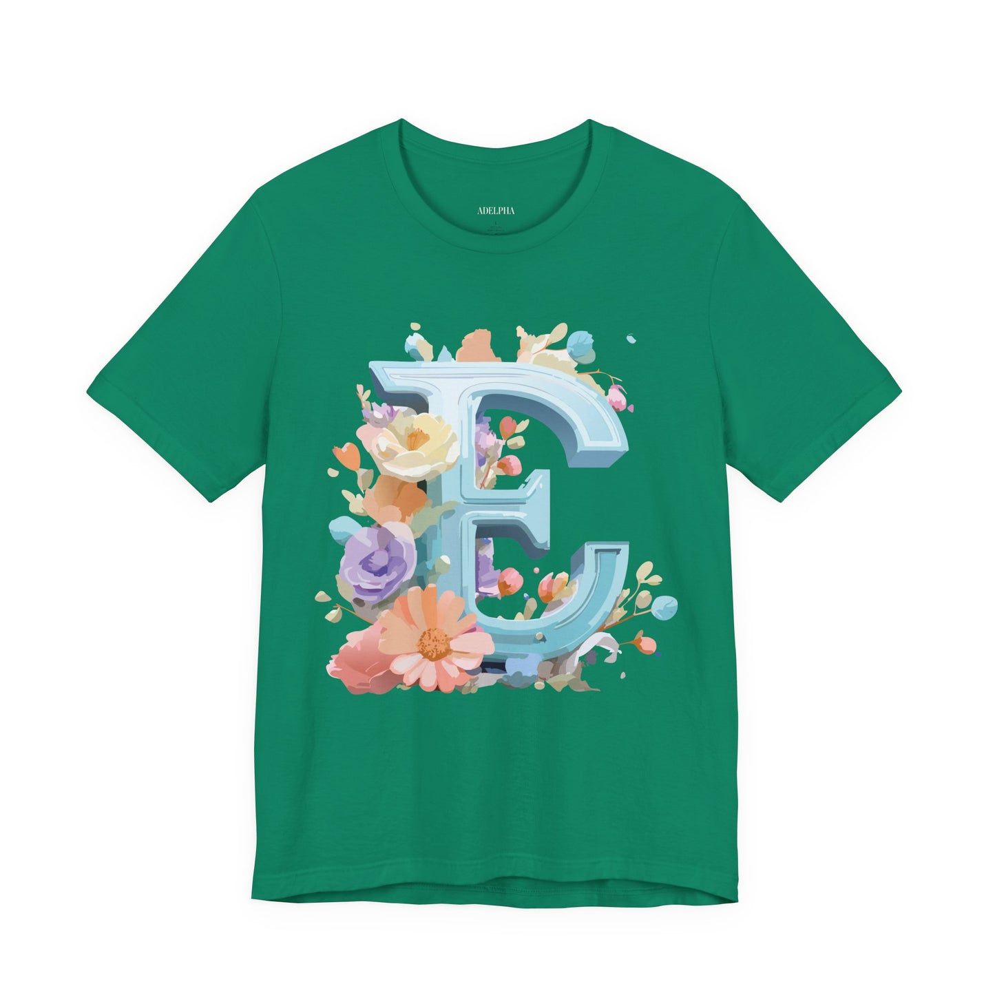 Letter Shirt, Letter E Shirt