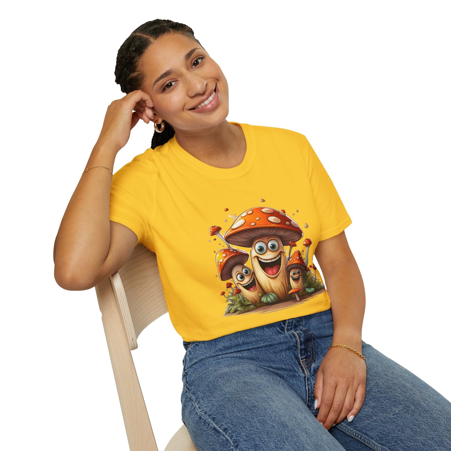 Mashroom Tee Shirt, Mashroom Shirt, Shirt with Funny Mashroom, Shirt with Fungus