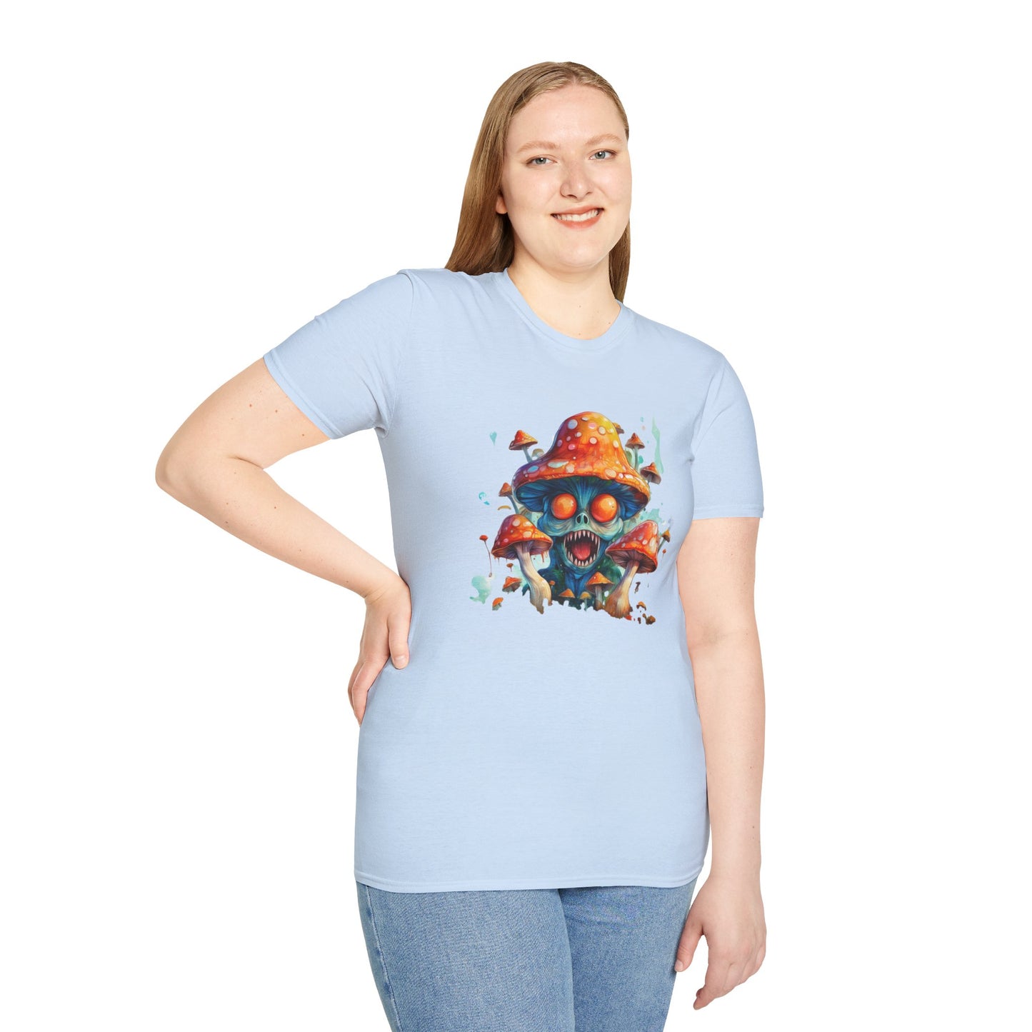 Mashroom Tee Shirt, Mashroom Shirt, Shirt with Funny Mashroom, Shirt with Fungus