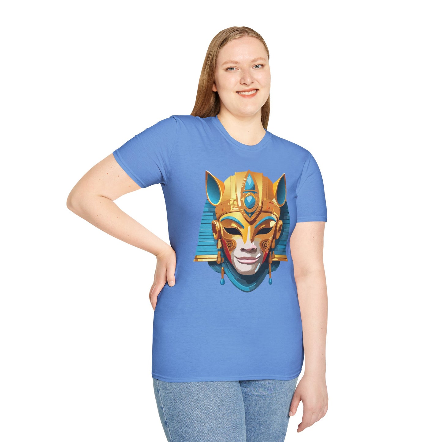 Mask Tee Shirt, Mask Shirt, Shirt with Mask, Masquerade Tees
