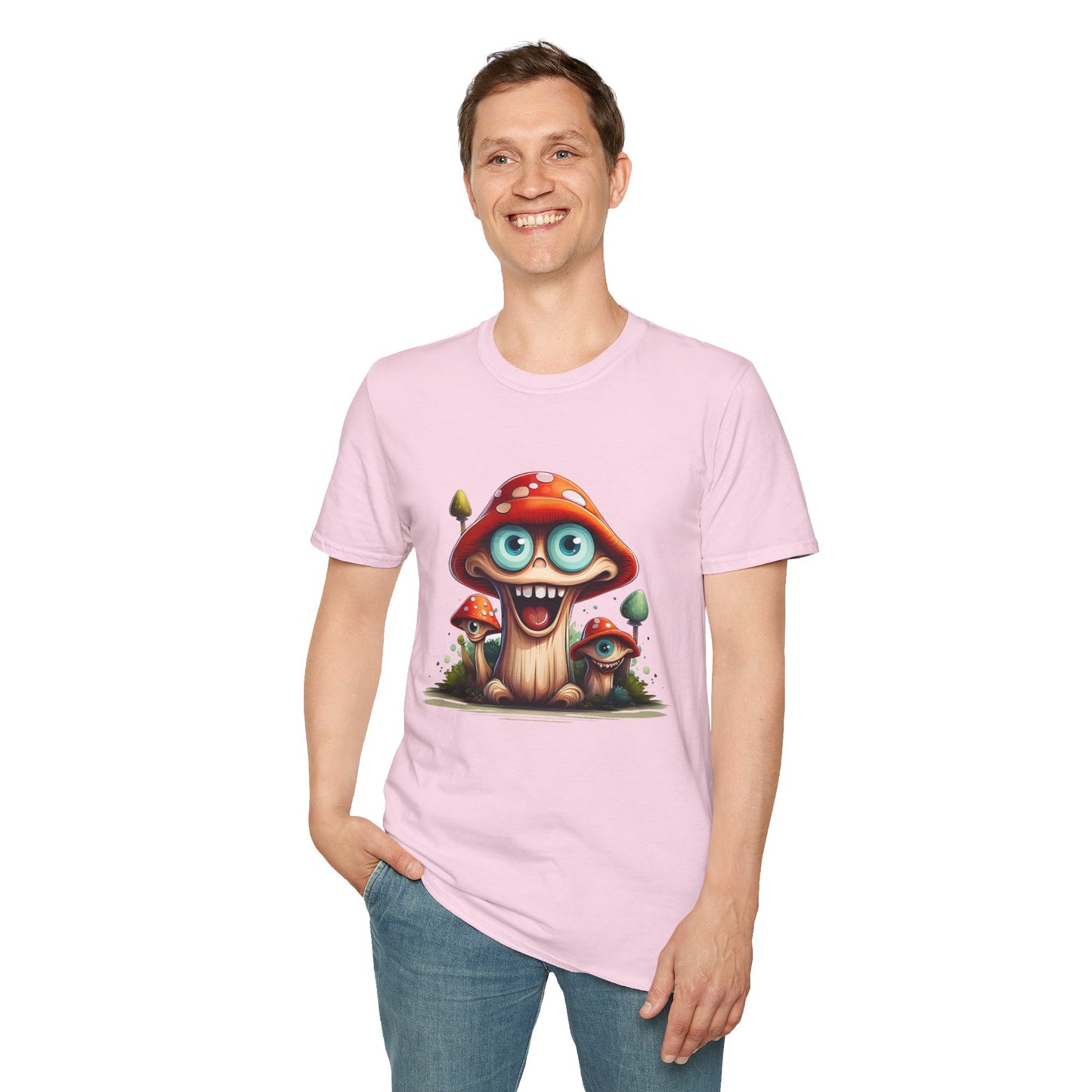 Mashroom Tee Shirt, Mashroom Shirt, Shirt with Funny Mashroom, Shirt with Fungus