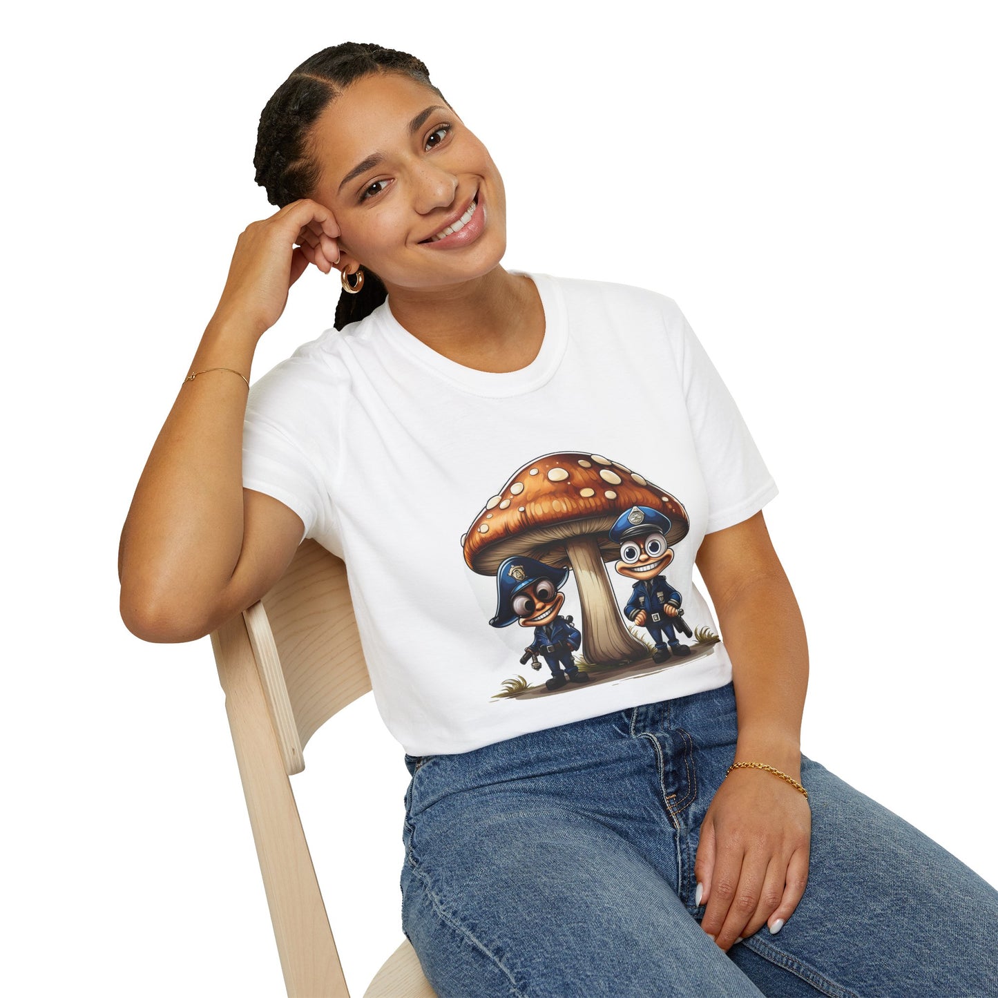 Mashroom Tee Shirt, Mashroom Shirt, Shirt with Funny Mashroom, Shirt with Fungus