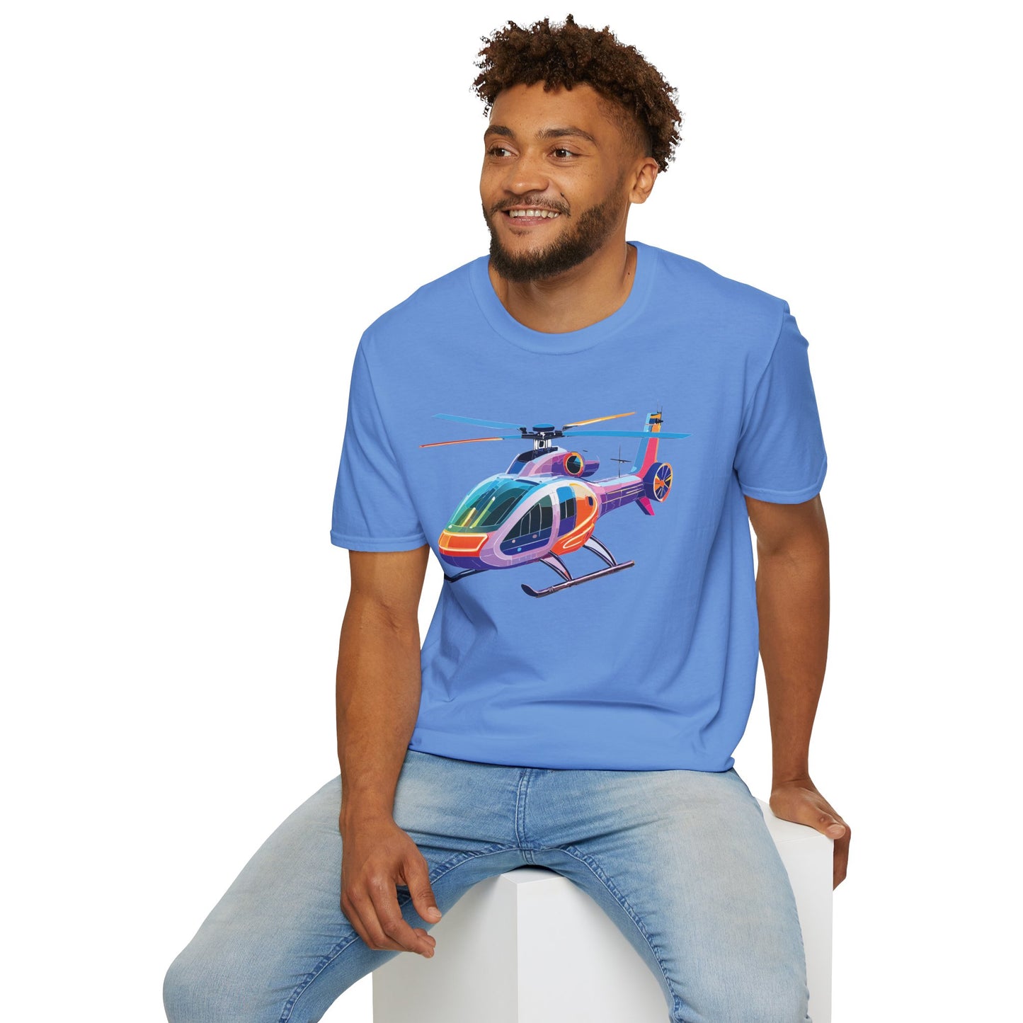 Chopper Shirt, Helicopter Shirt, Shirt with Helicopter, T Shirt with Chopper