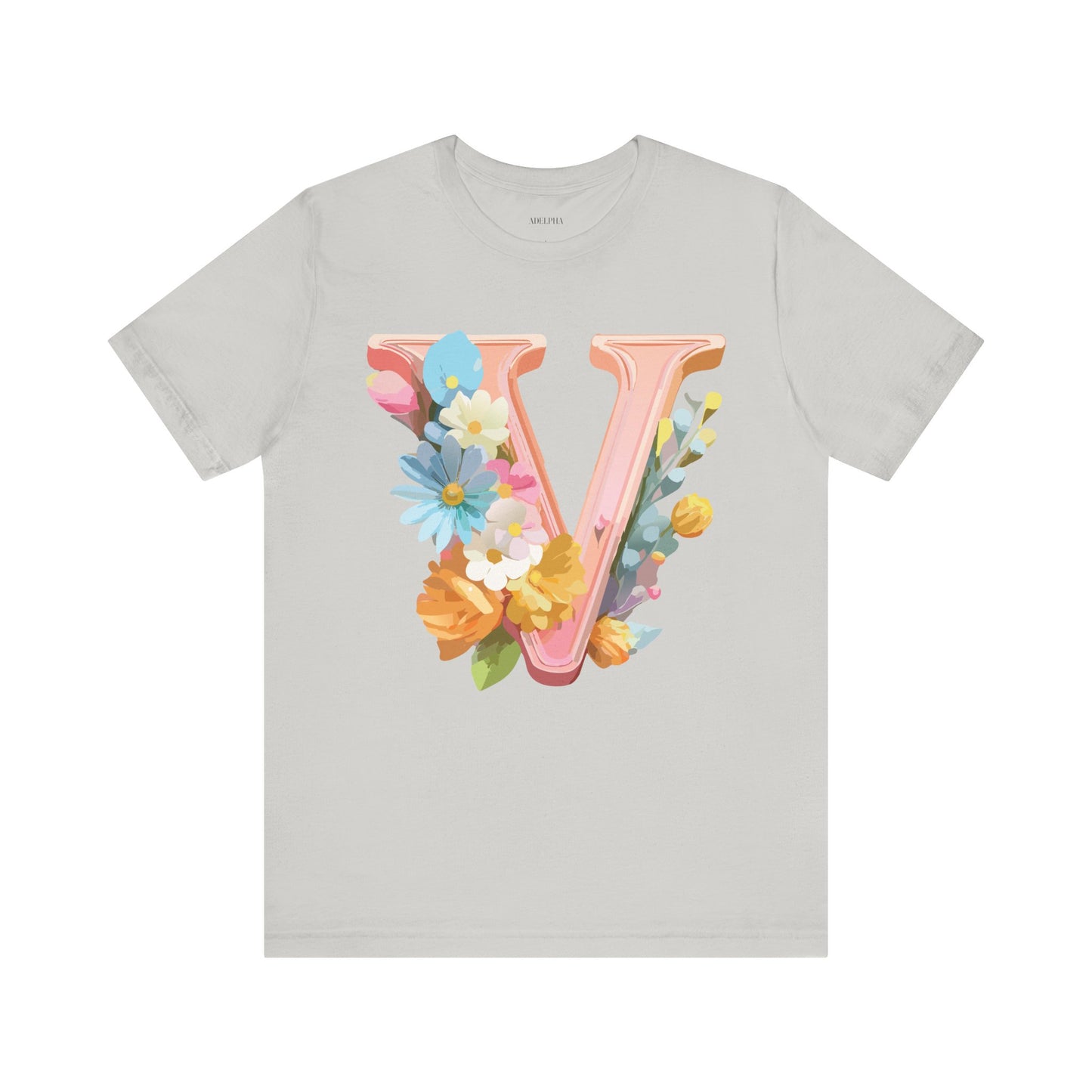 Letter Shirt, Letter V Shirt
