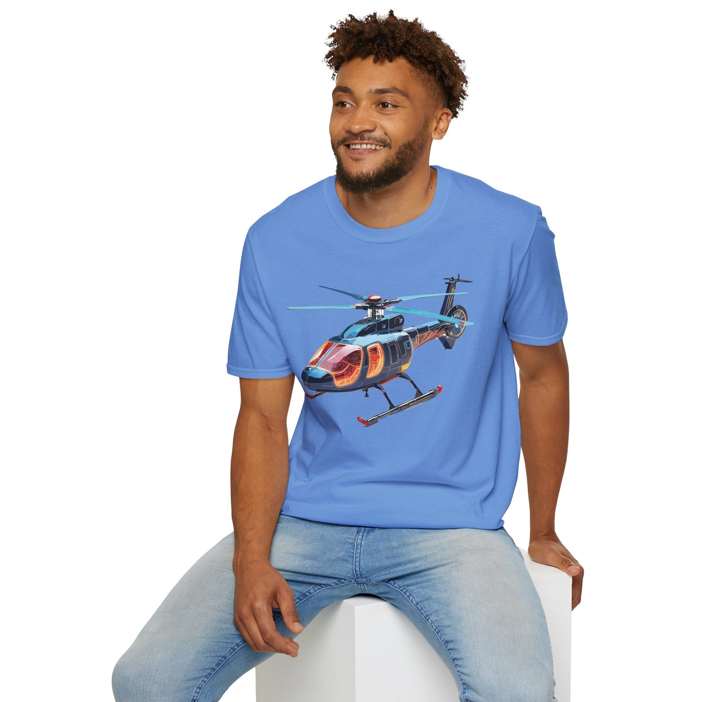 Chopper Shirt, Helicopter Shirt, Shirt with Helicopter, T Shirt with Chopper