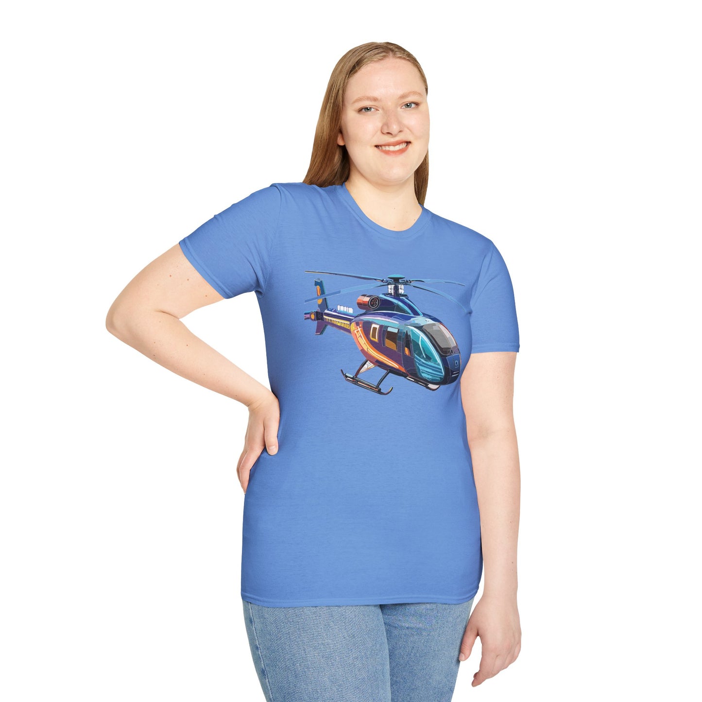 Chopper Shirt, Helicopter Shirt, Shirt with Helicopter, T Shirt with Chopper