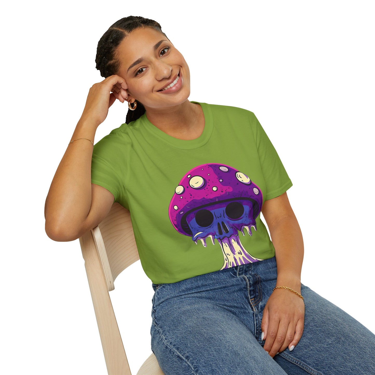 Mashroom Tee Shirt, Mashroom Shirt, Shirt with Funny Mashroom, Shirt with Fungus