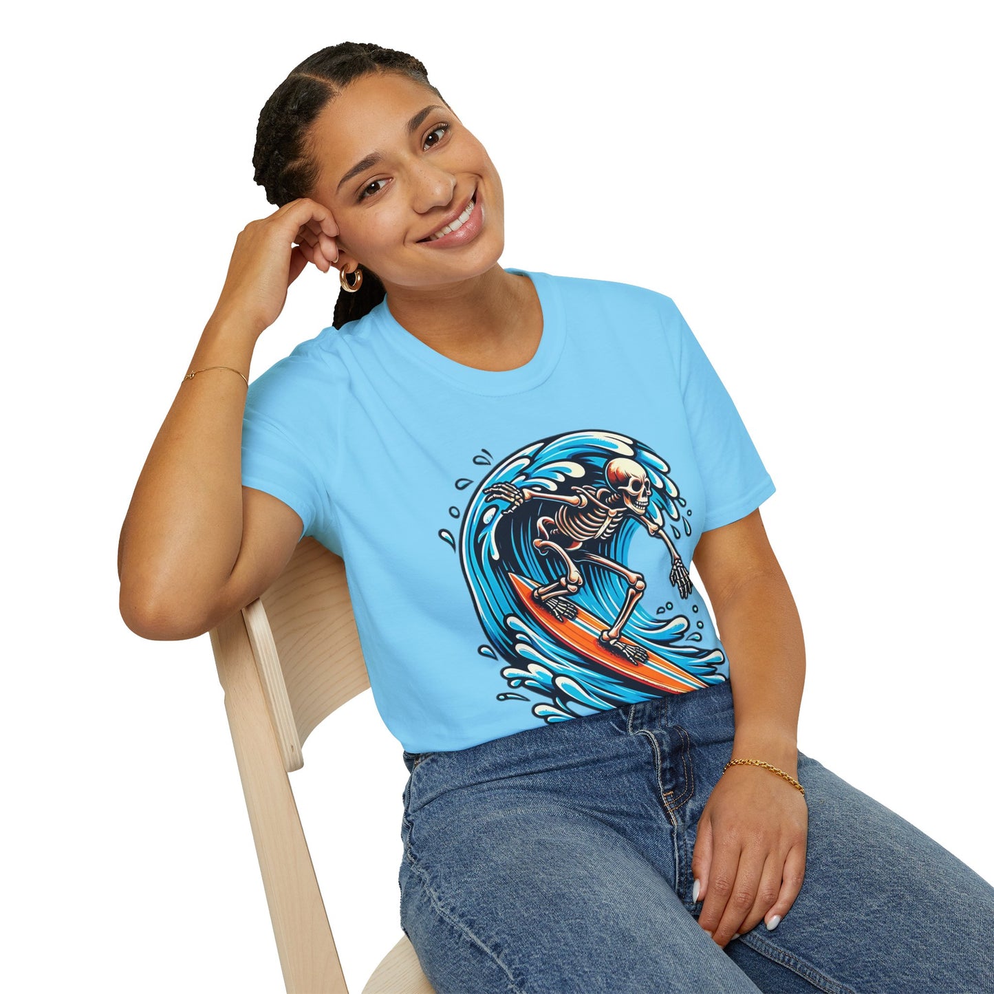 Skull Tee Shirt, Skeleton Shirt, Shirt with Skull, Shirt with Skeleton