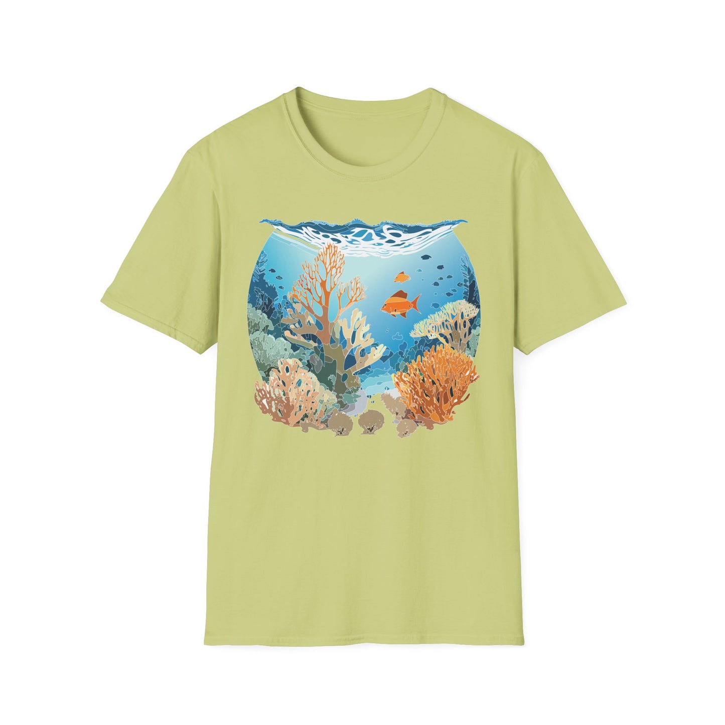 Ocean Tee Shirt, Ocean Shirt, Shirt with Ocean, U boat Tees, Shirt with U-Boat