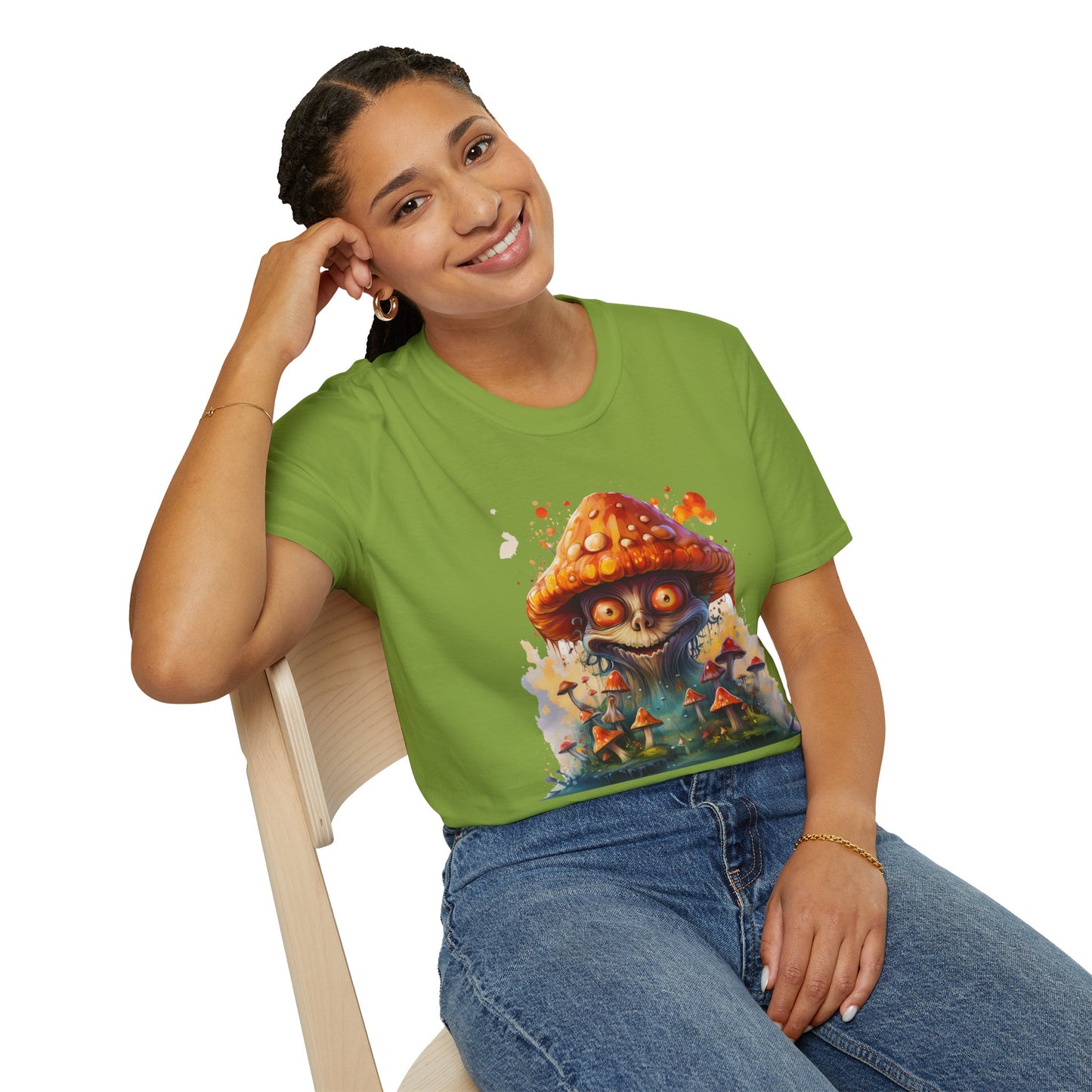 Mashroom Tee Shirt, Mashroom Shirt, Shirt with Funny Mashroom, Shirt with Fungus