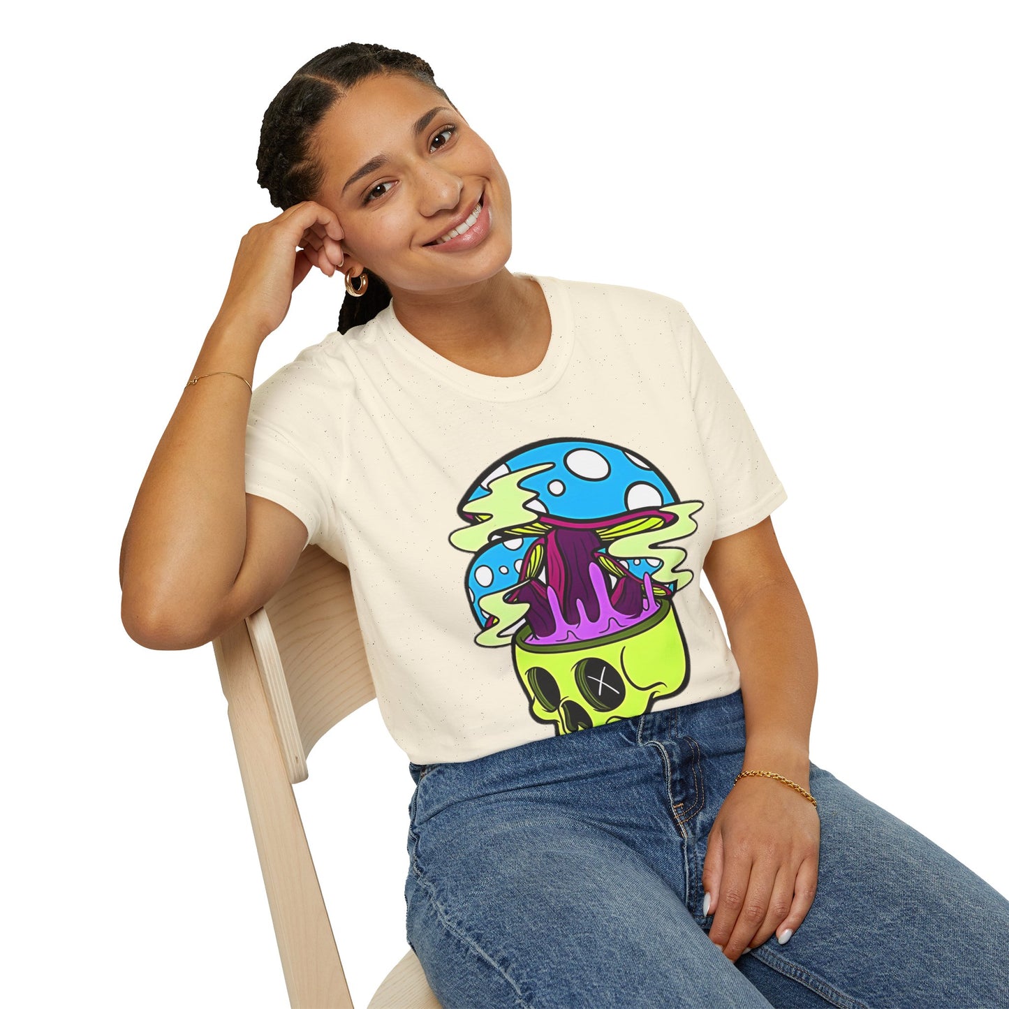 Skull Tee Shirt, Skeleton Shirt, Shirt with Skull, Shirt with Skeleton
