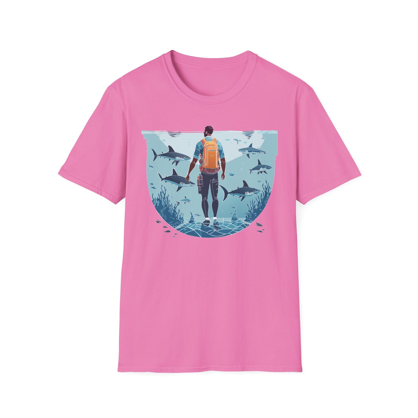Ocean Tee Shirt, Ocean Shirt, Shirt with Ocean, U boat Tees, Shirt with U-Boat