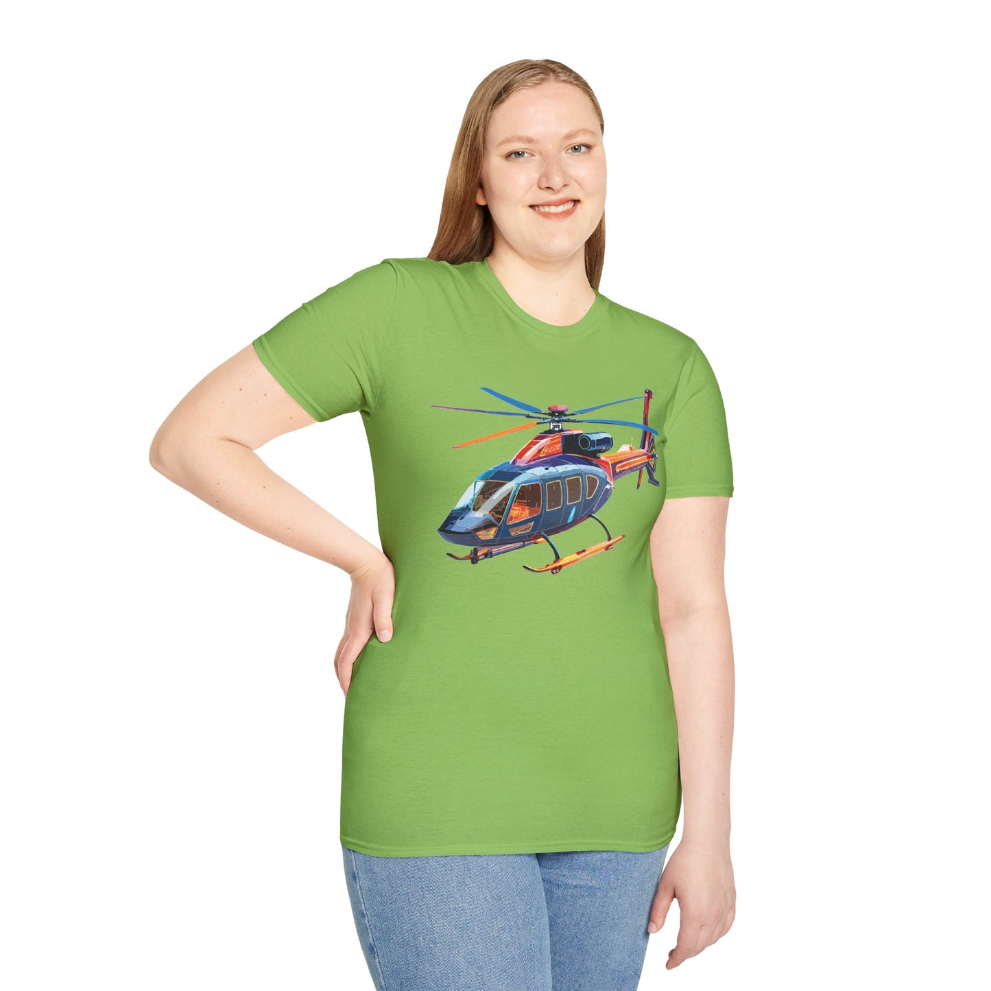 Chopper Shirt, Helicopter Shirt, Shirt with Helicopter, T Shirt with Chopper