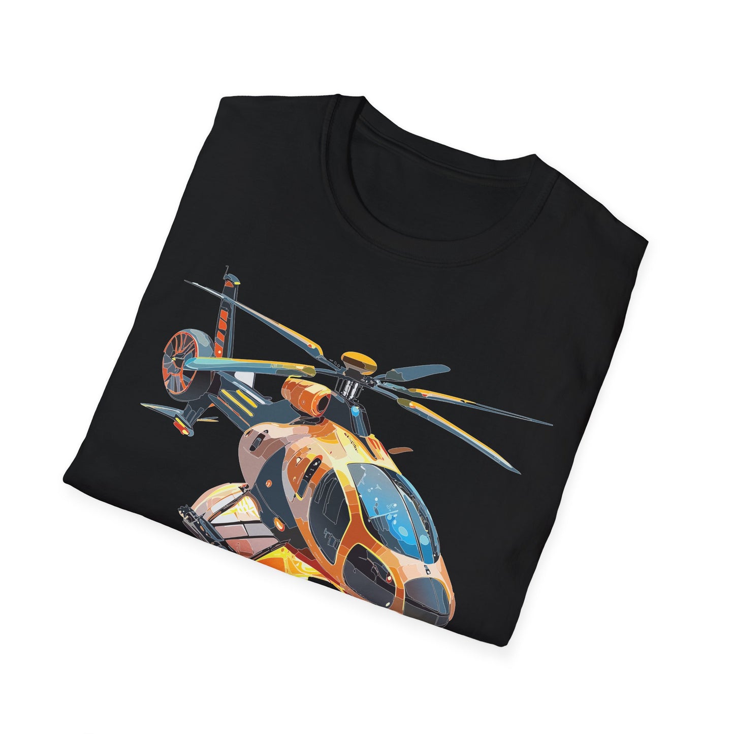 Chopper Shirt, Helicopter Shirt, Shirt with Helicopter, T Shirt with Chopper