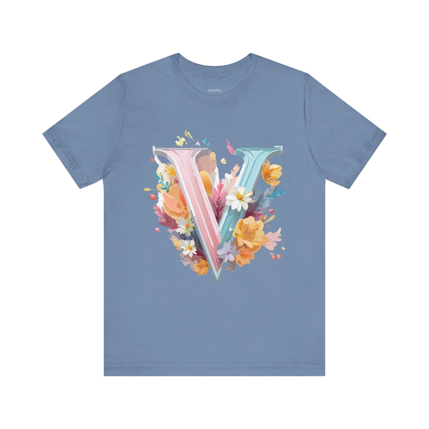 Letter Shirt, Letter V Shirt