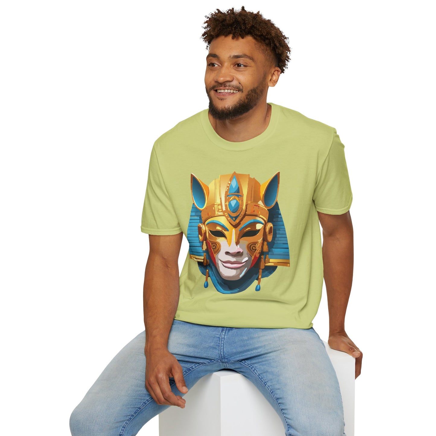 Mask Tee Shirt, Mask Shirt, Shirt with Mask, Masquerade Tees