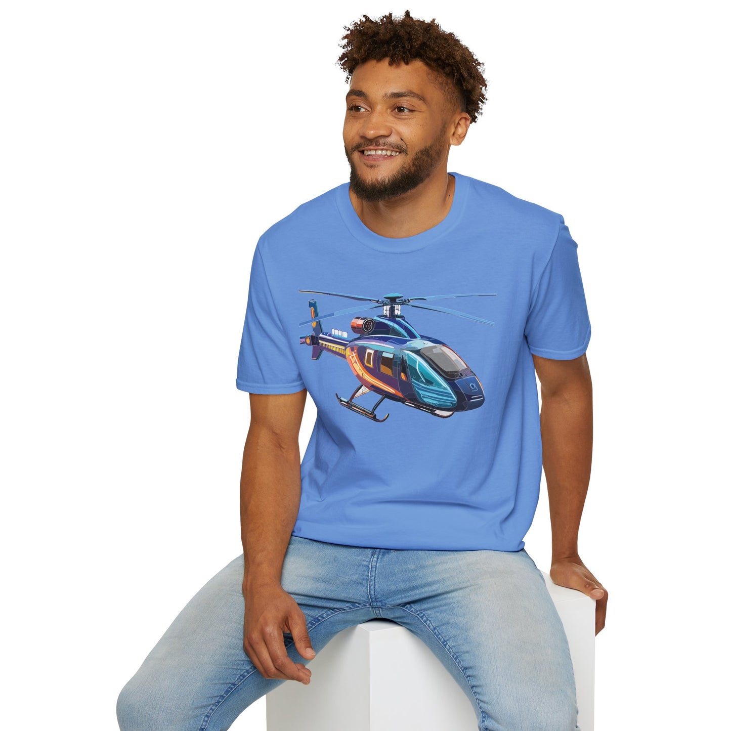 Chopper Shirt, Helicopter Shirt, Shirt with Helicopter, T Shirt with Chopper