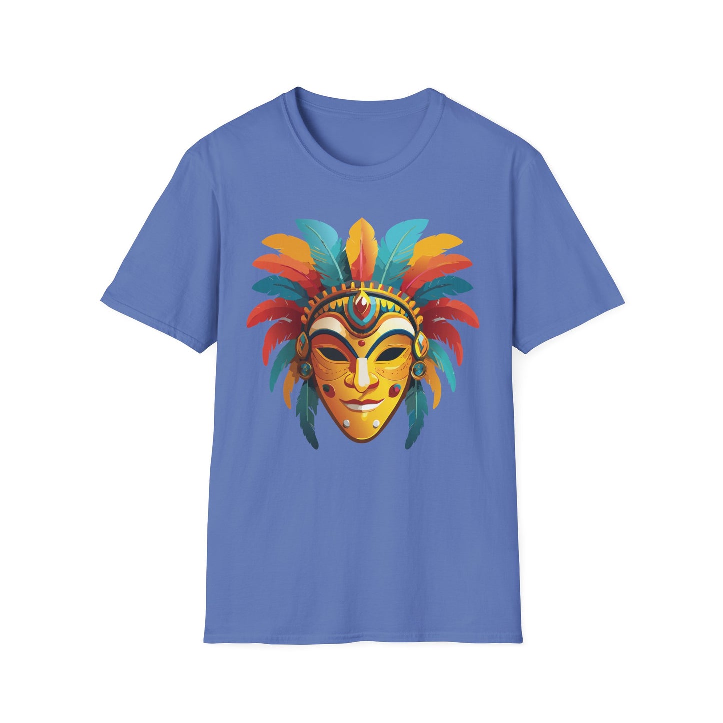 Mask Tee Shirt, Mask Shirt, Shirt with Mask, Masquerade Tees
