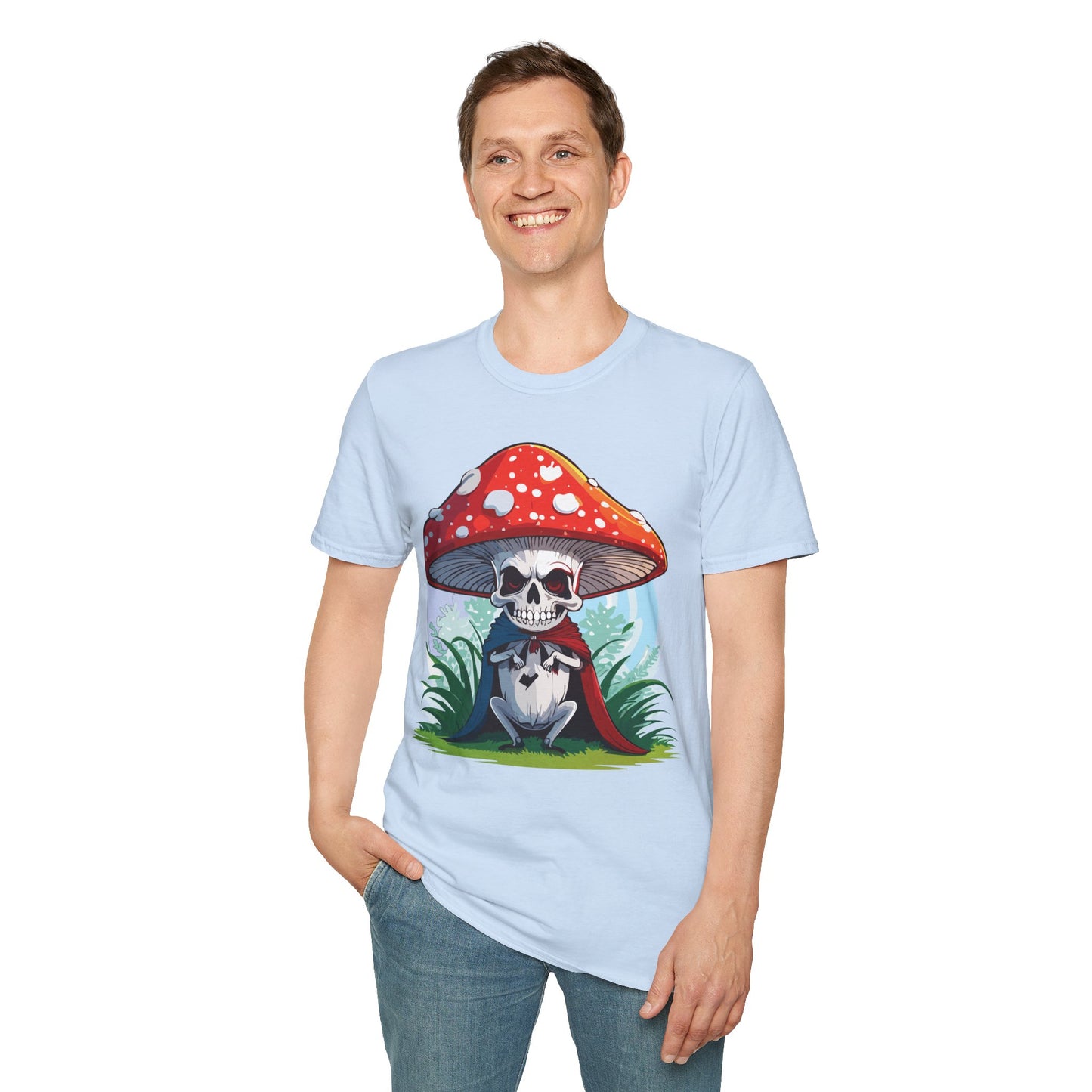 Mashroom Tee Shirt, Mashroom Shirt, Shirt with Funny Mashroom, Shirt with Fungus
