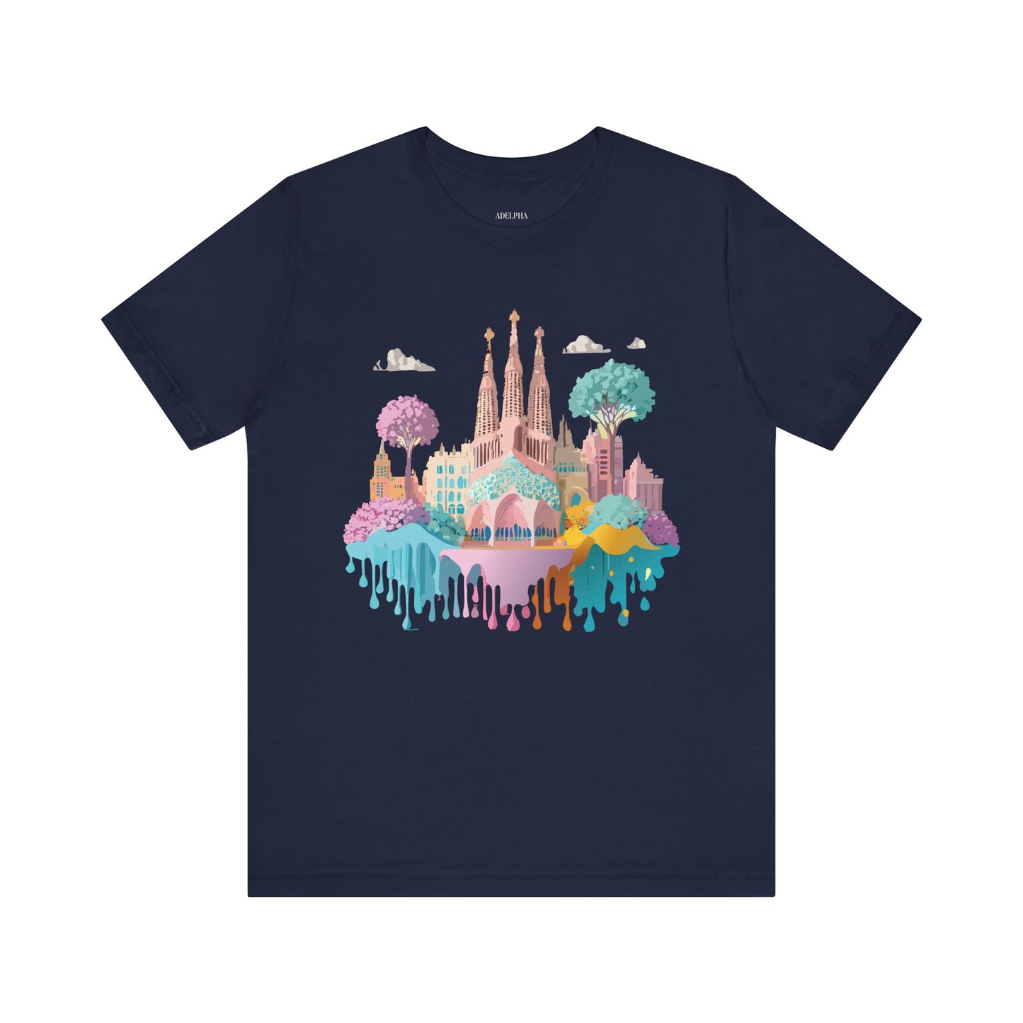Tourist Shirt, Shirt with Barcelona