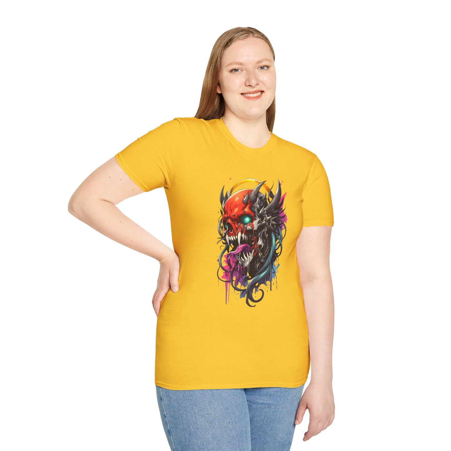Skull Tee Shirt, Skeleton Shirt, Shirt with Skull, Shirt with Skeleton