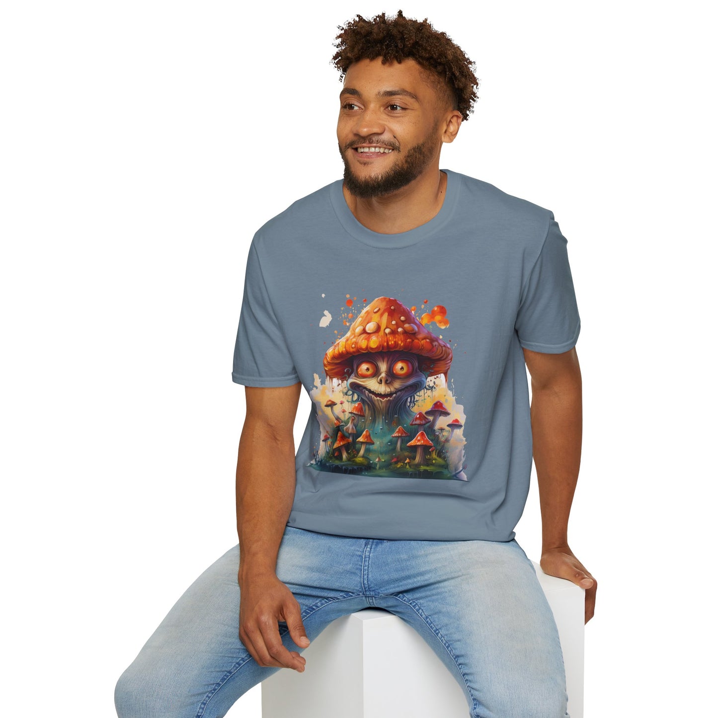 Mashroom Tee Shirt, Mashroom Shirt, Shirt with Funny Mashroom, Shirt with Fungus