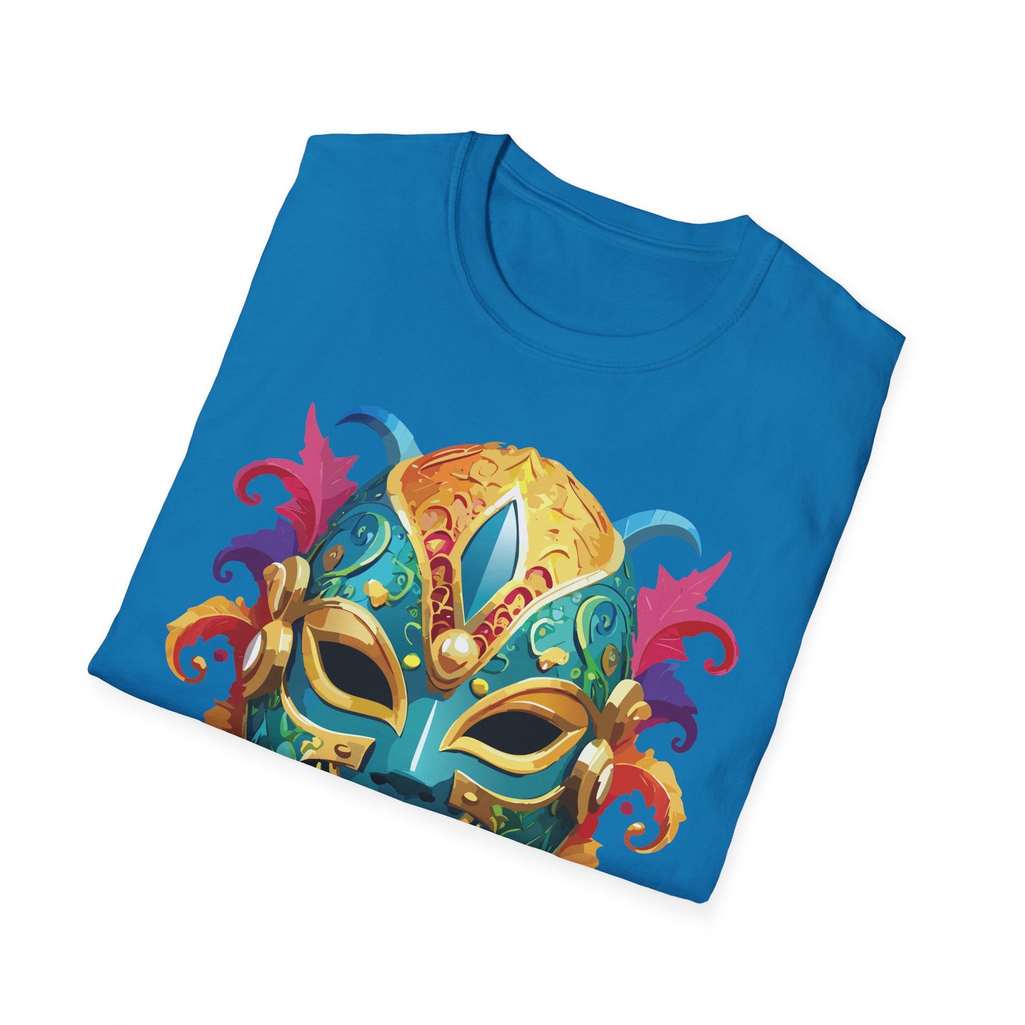 Mask Tee Shirt, Mask Shirt, Shirt with Mask, Masquerade Tees