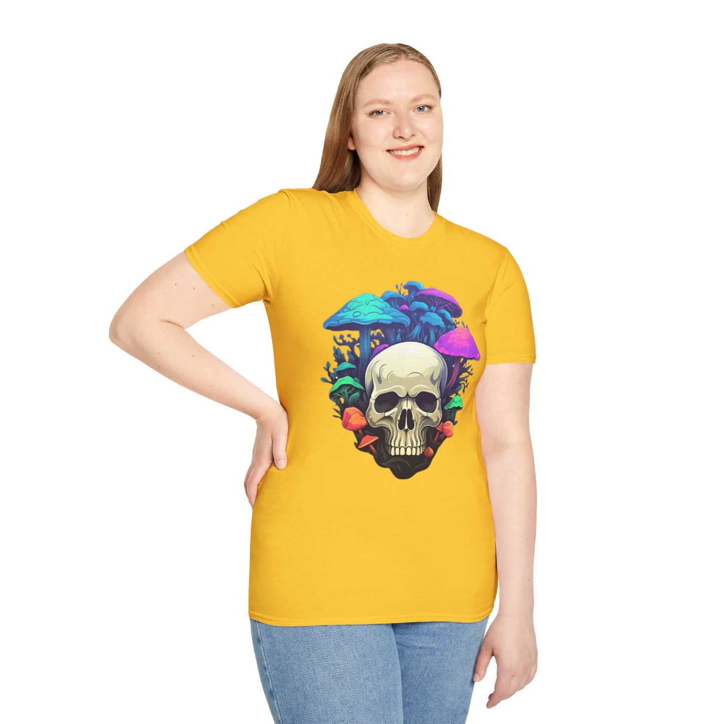Skull Tee Shirt, Skeleton Shirt, Shirt with Skull, Shirt with Skeleton