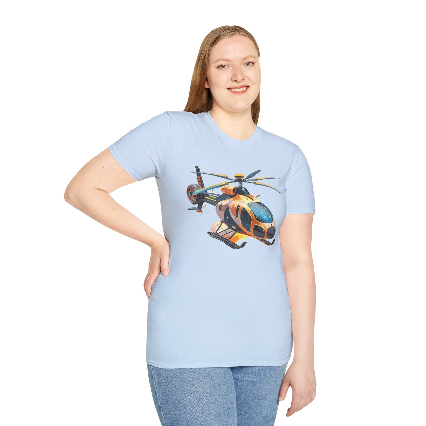 Chopper Shirt, Helicopter Shirt, Shirt with Helicopter, T Shirt with Chopper