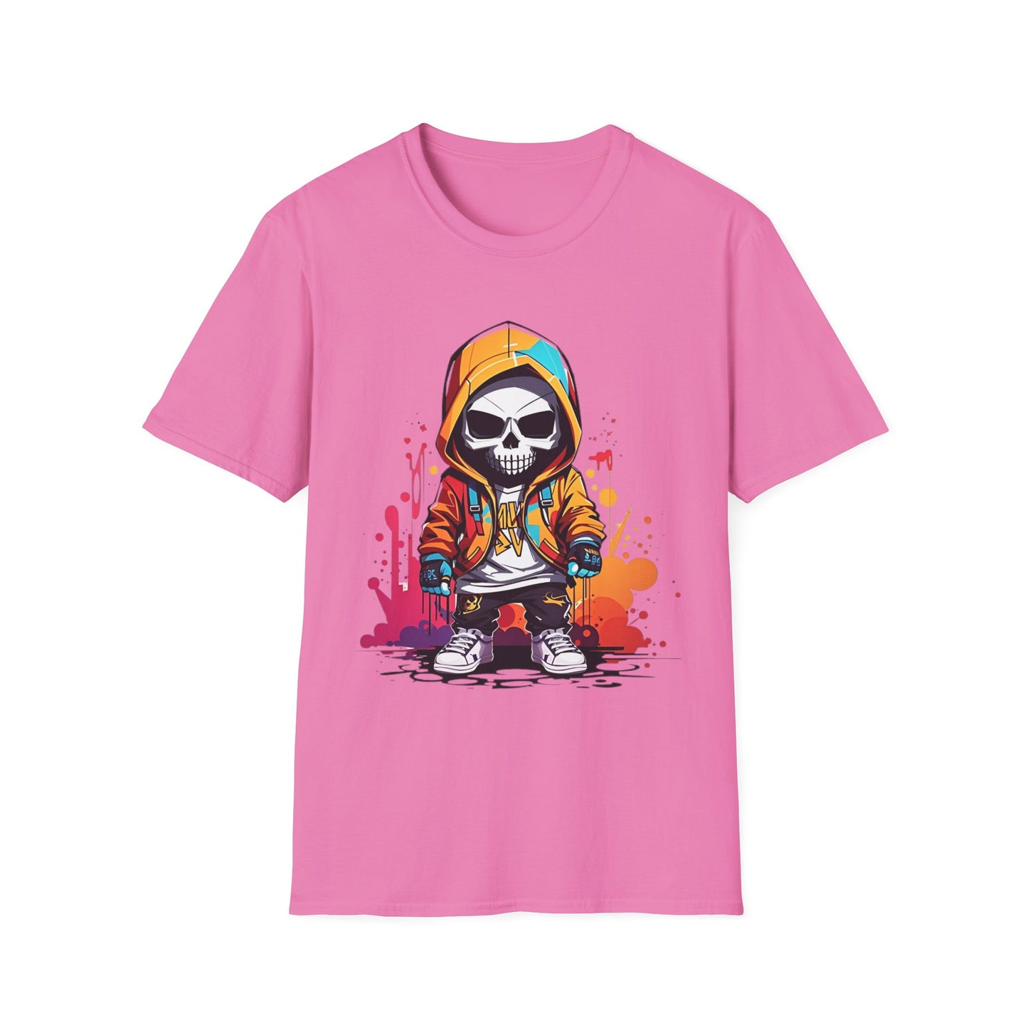 Skull Tee Shirt, Skeleton Shirt, Shirt with Skull, Shirt with Skeleton