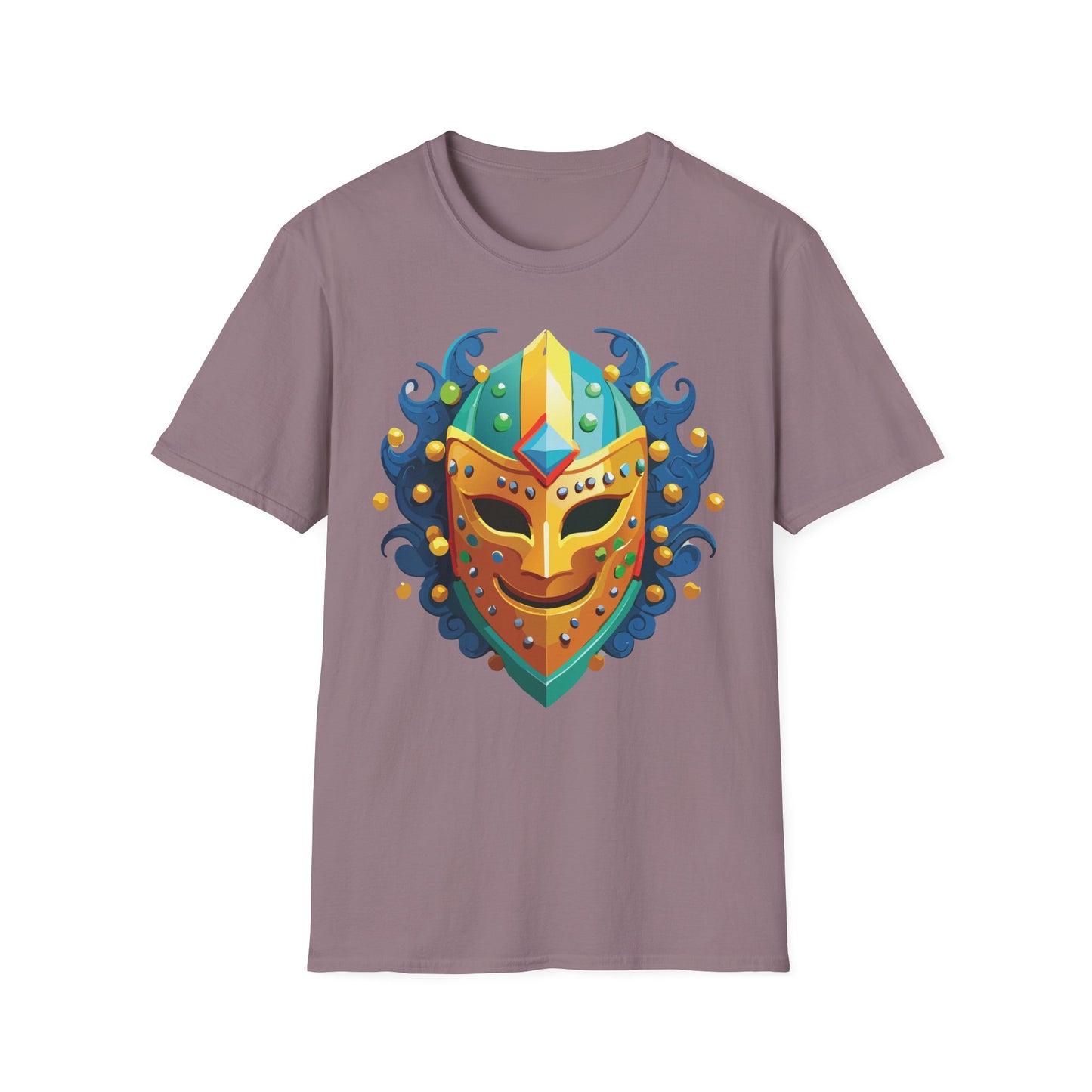 Mask Tee Shirt, Mask Shirt, Shirt with Mask, Masquerade Tees