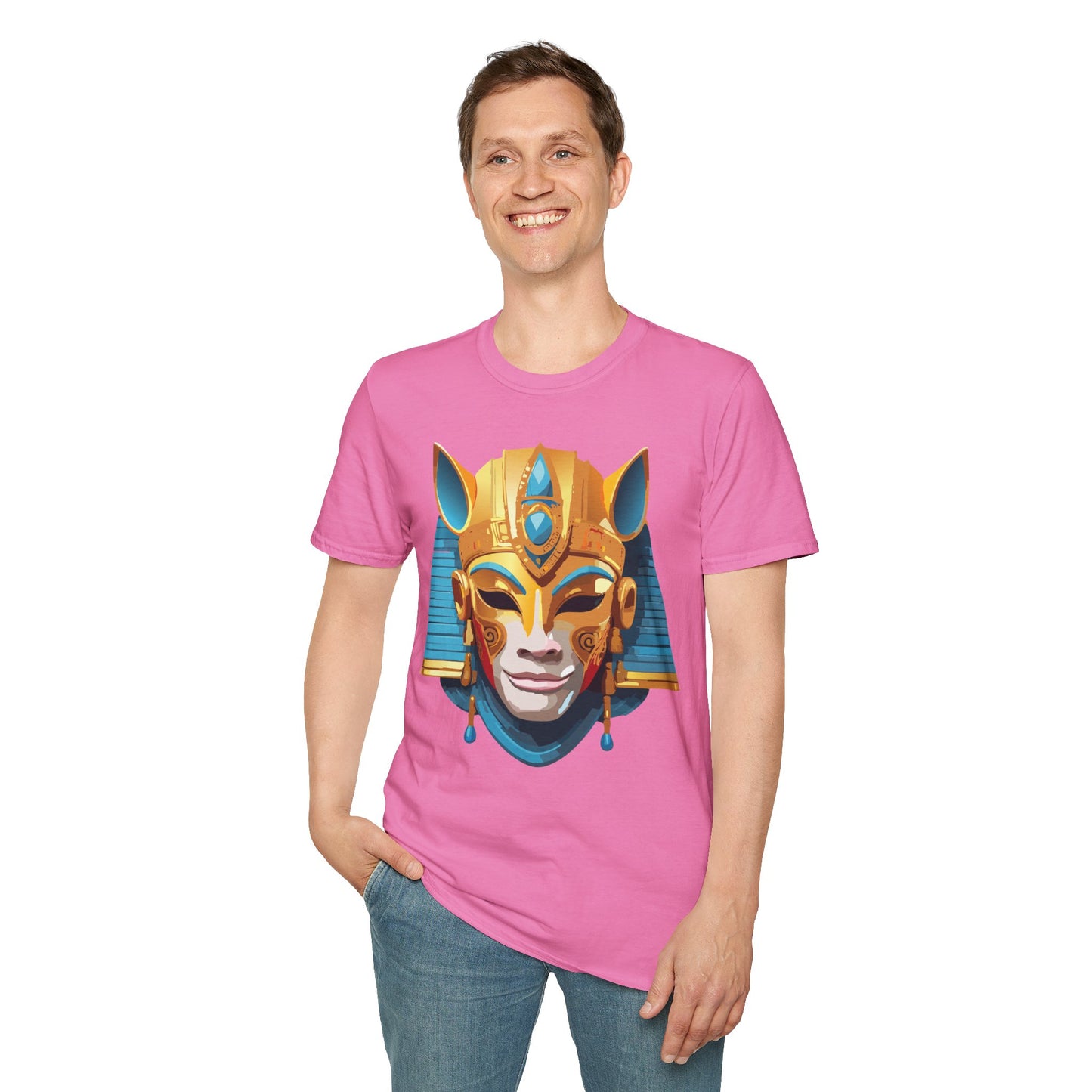 Mask Tee Shirt, Mask Shirt, Shirt with Mask, Masquerade Tees