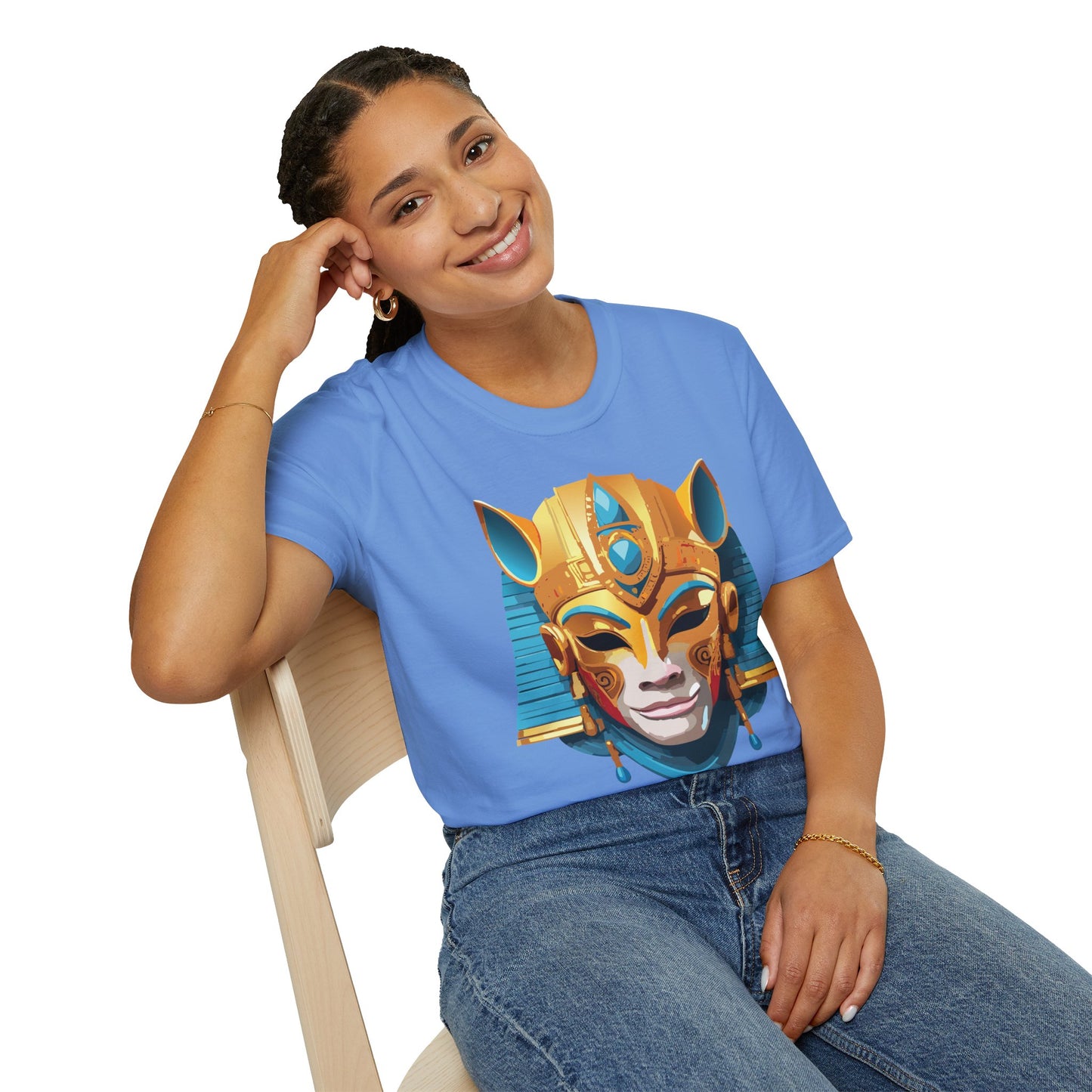 Mask Tee Shirt, Mask Shirt, Shirt with Mask, Masquerade Tees