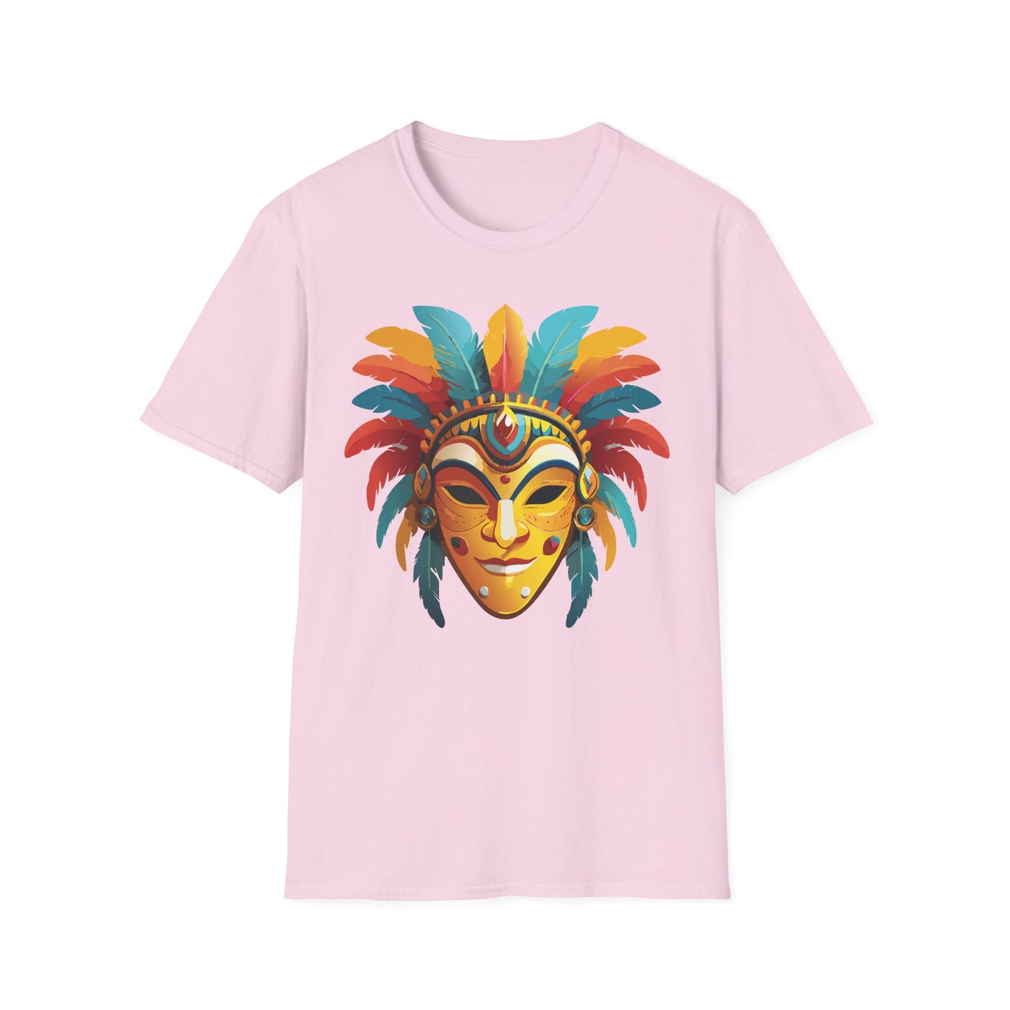 Mask Tee Shirt, Mask Shirt, Shirt with Mask, Masquerade Tees