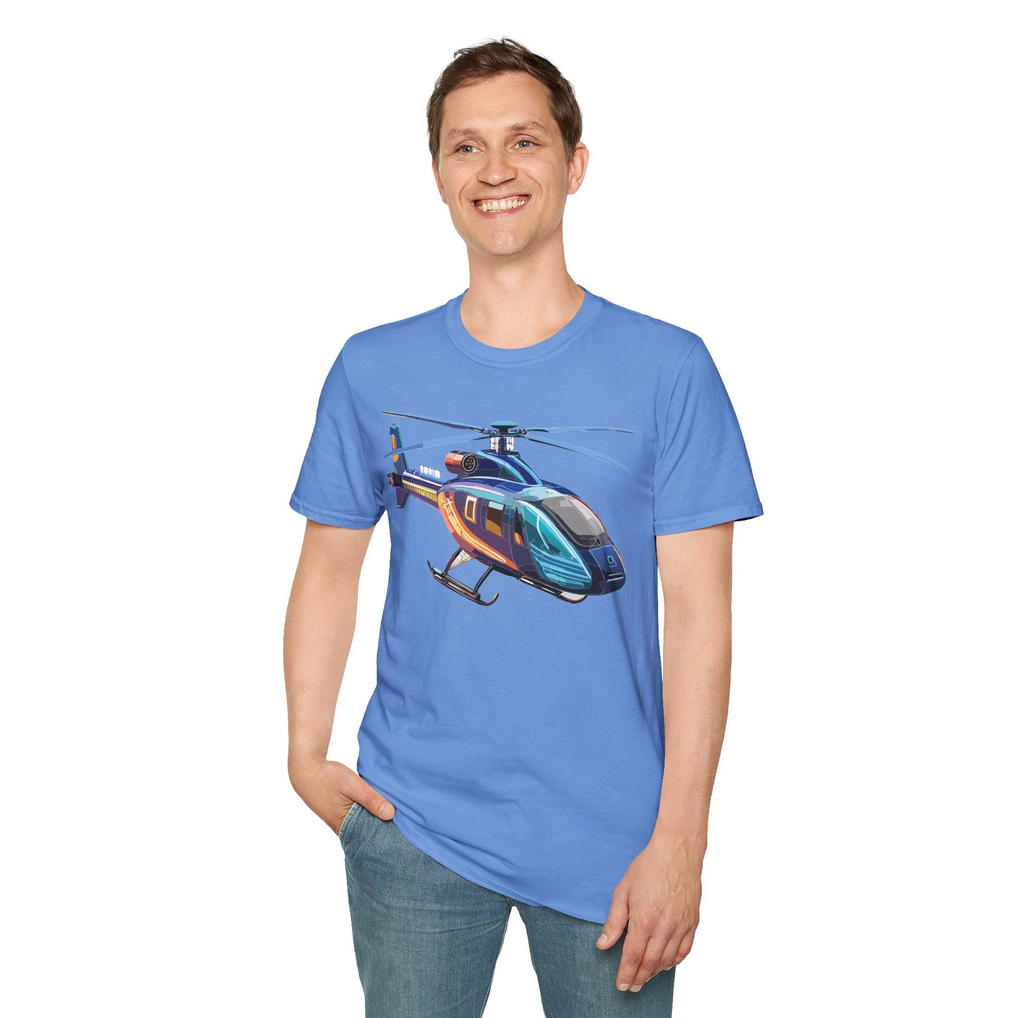 Chopper Shirt, Helicopter Shirt, Shirt with Helicopter, T Shirt with Chopper
