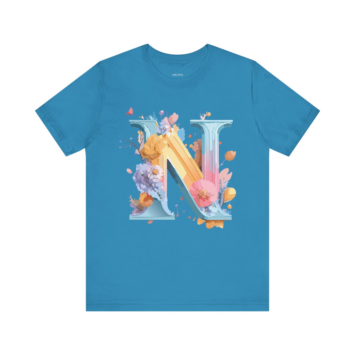 Letter Shirt, Letter N Shirt