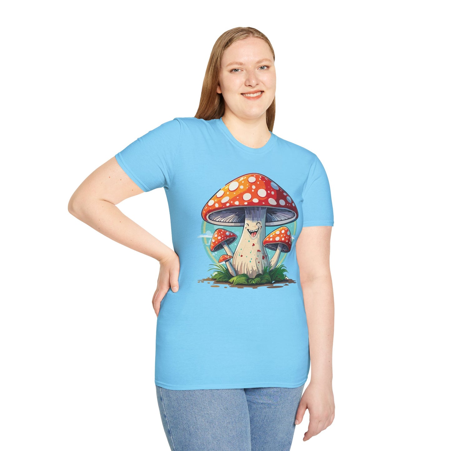 Mashroom Tee Shirt, Mashroom Shirt, Shirt with Funny Mashroom, Shirt with Fungus