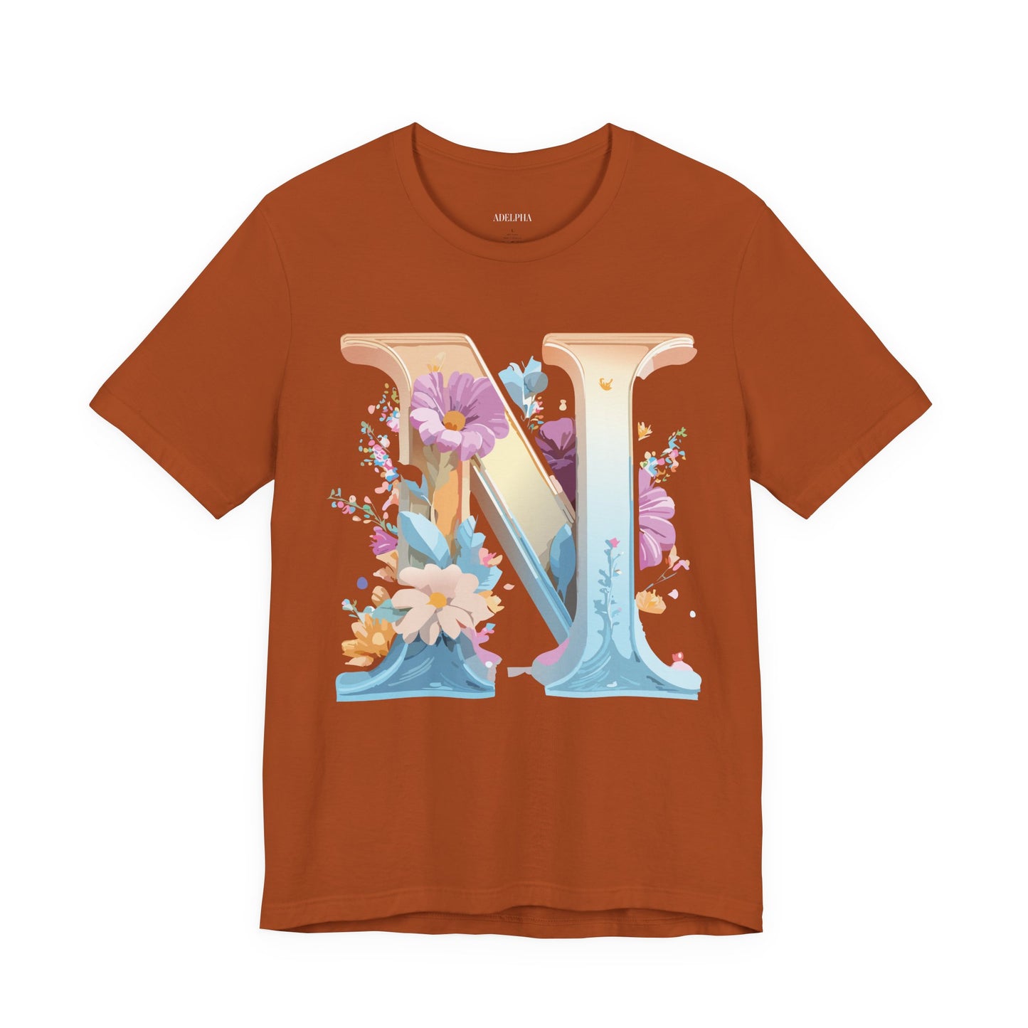 Letter Shirt, Letter N Shirt