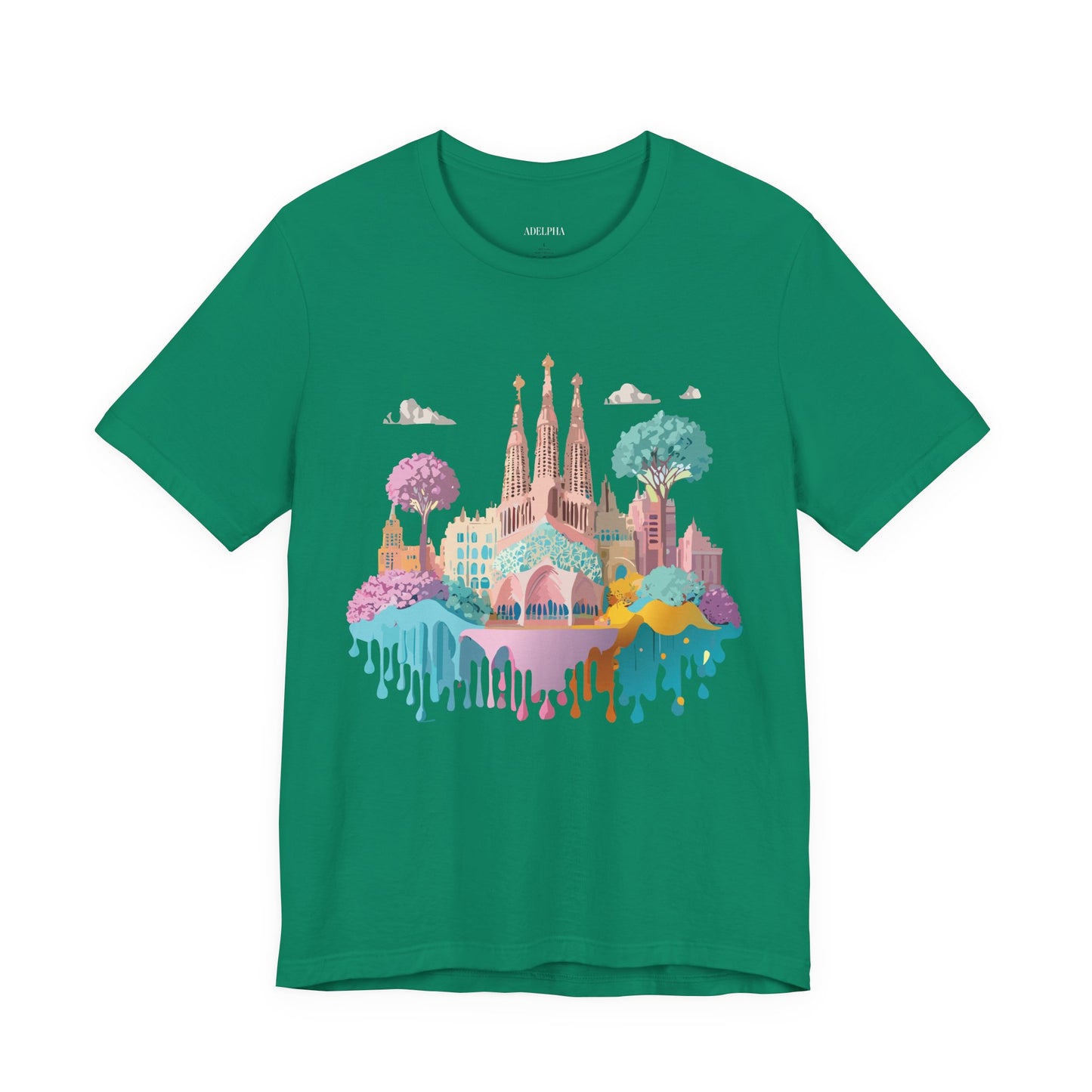 Tourist Shirt, Shirt with Barcelona