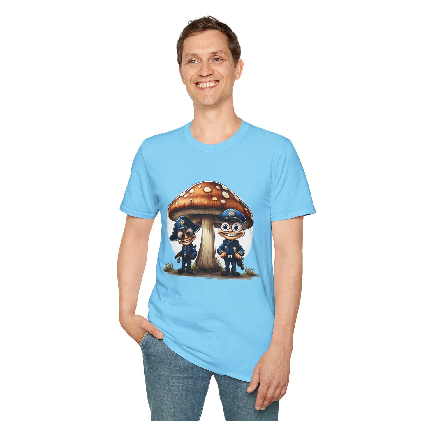 Mashroom Tee Shirt, Mashroom Shirt, Shirt with Funny Mashroom, Shirt with Fungus