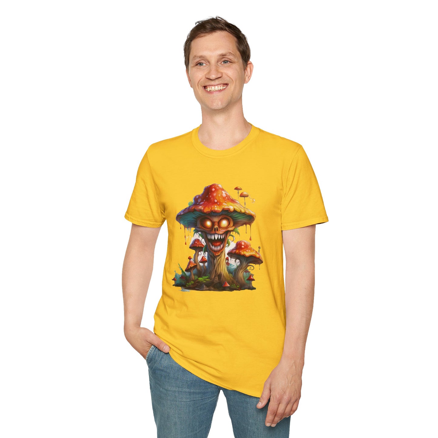Mashroom Tee Shirt, Mashroom Shirt, Shirt with Funny Mashroom, Shirt with Fungus
